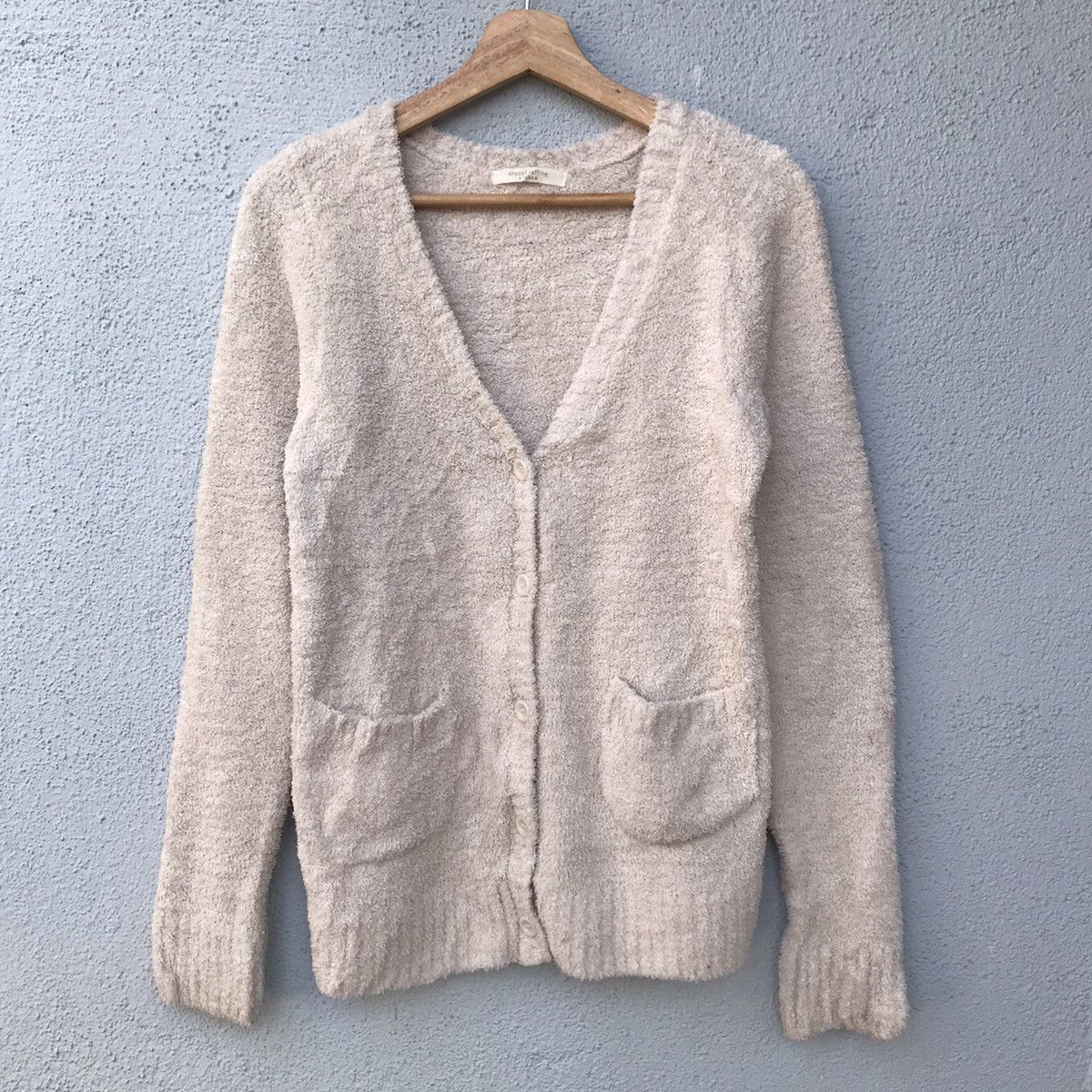 image of Chocol Raffine Fleece Cardigan Sweater in Daisy, Men's (Size Small)