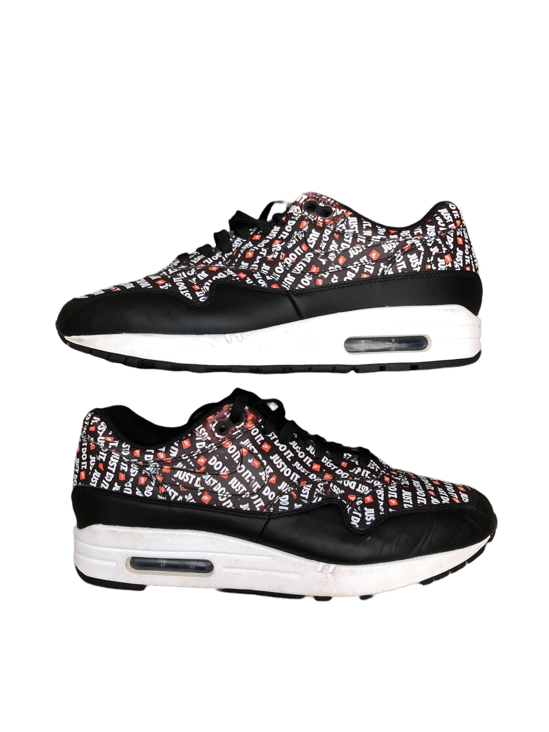 Nike RARE 2018 Nike Air Max 1 Just Do It Pack Black Size 8.5 