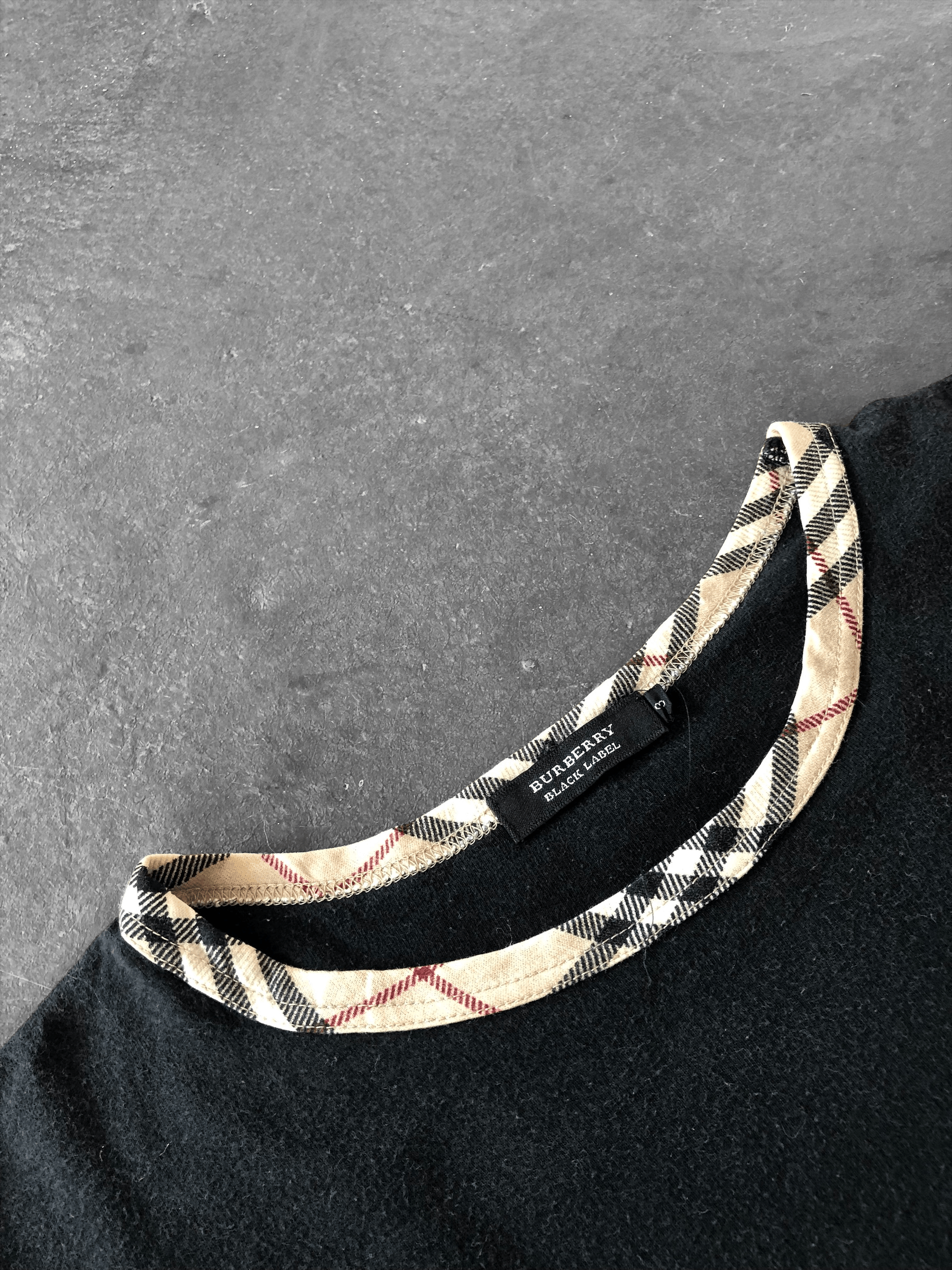 Burberry BURBERRY BLACK LABEL NOVA CHECK RINGER MADE IN JAPAN Size US M / EU 48-50 / 2 - 5 Thumbnail