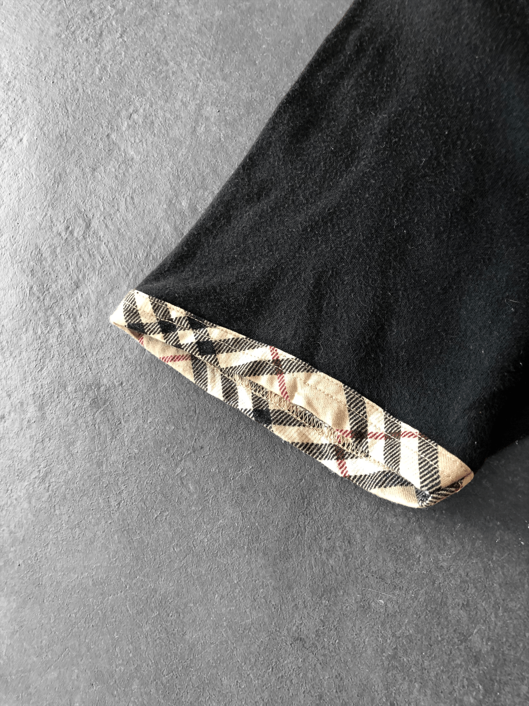 Burberry BURBERRY BLACK LABEL NOVA CHECK RINGER MADE IN JAPAN Size US M / EU 48-50 / 2 - 4 Thumbnail