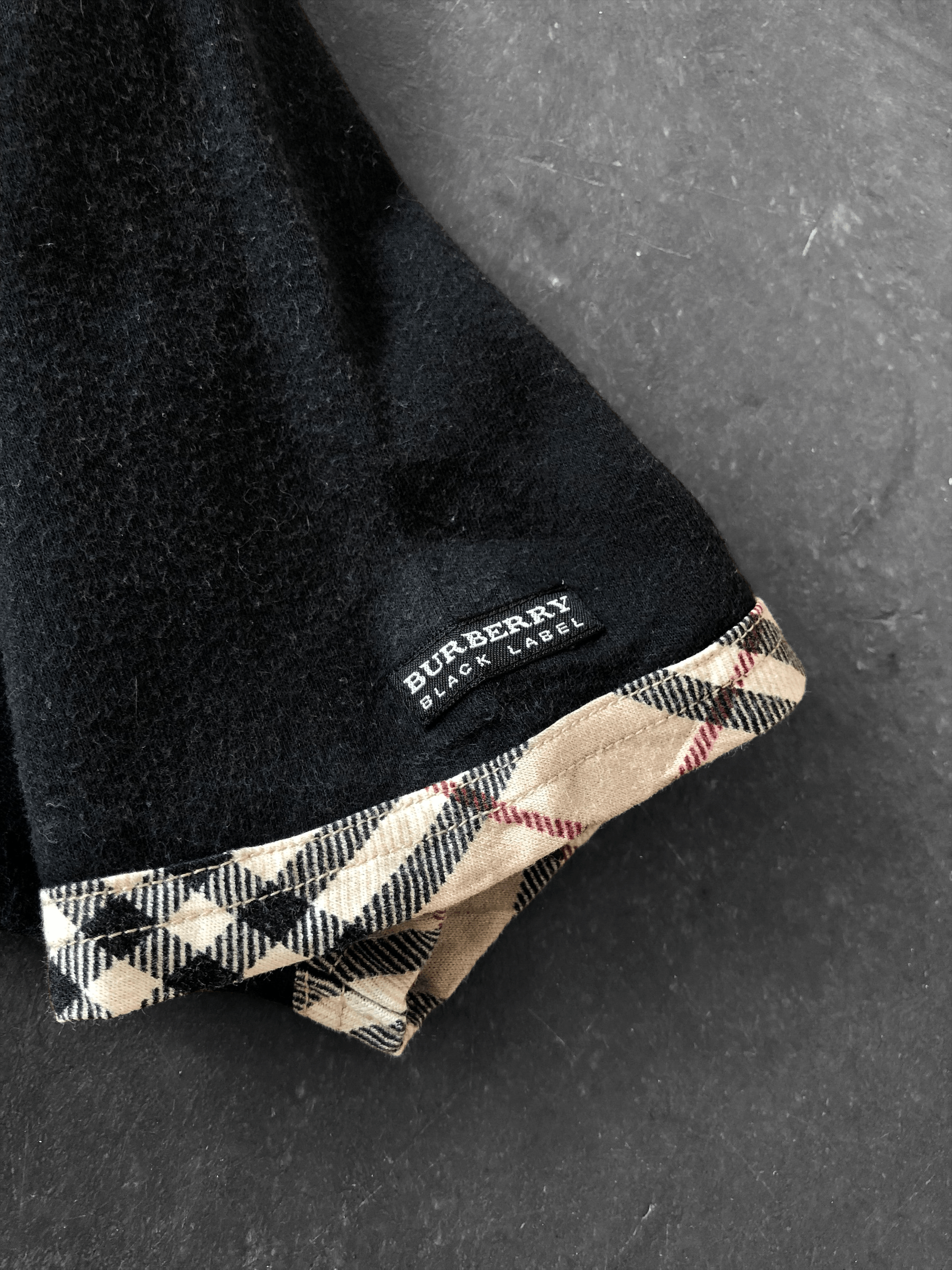 Burberry BURBERRY BLACK LABEL NOVA CHECK RINGER MADE IN JAPAN Size US M / EU 48-50 / 2 - 3 Thumbnail