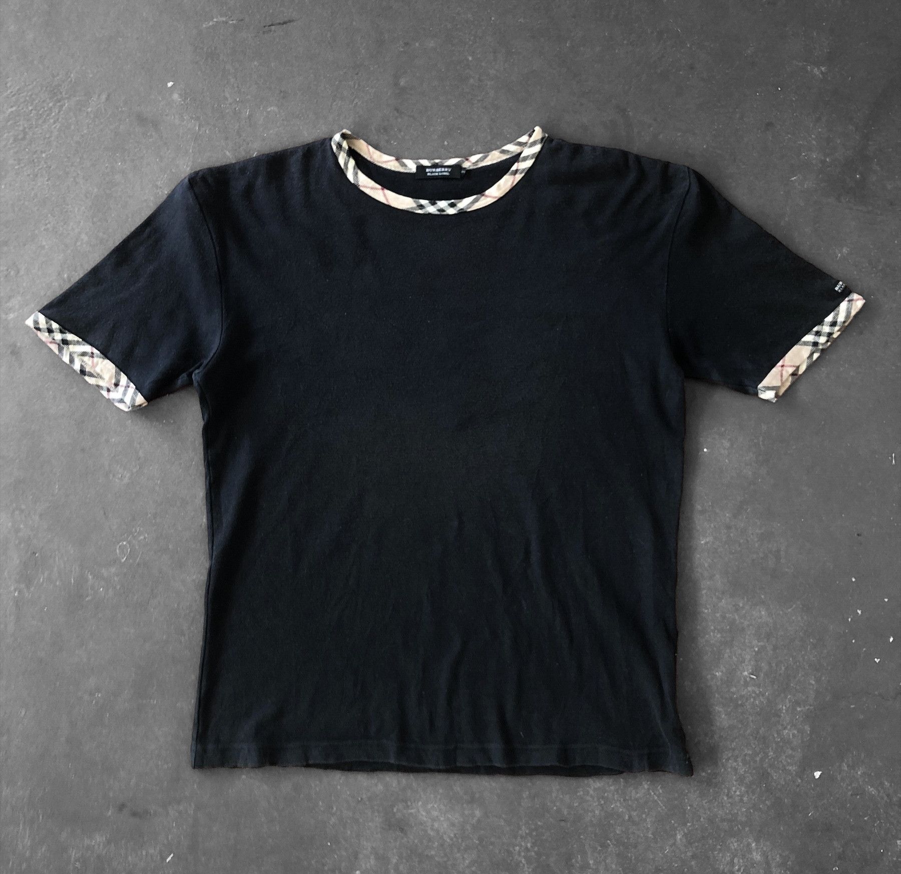Burberry BURBERRY BLACK LABEL NOVA CHECK RINGER MADE IN JAPAN Size US M / EU 48-50 / 2 - 1 Thumbnail