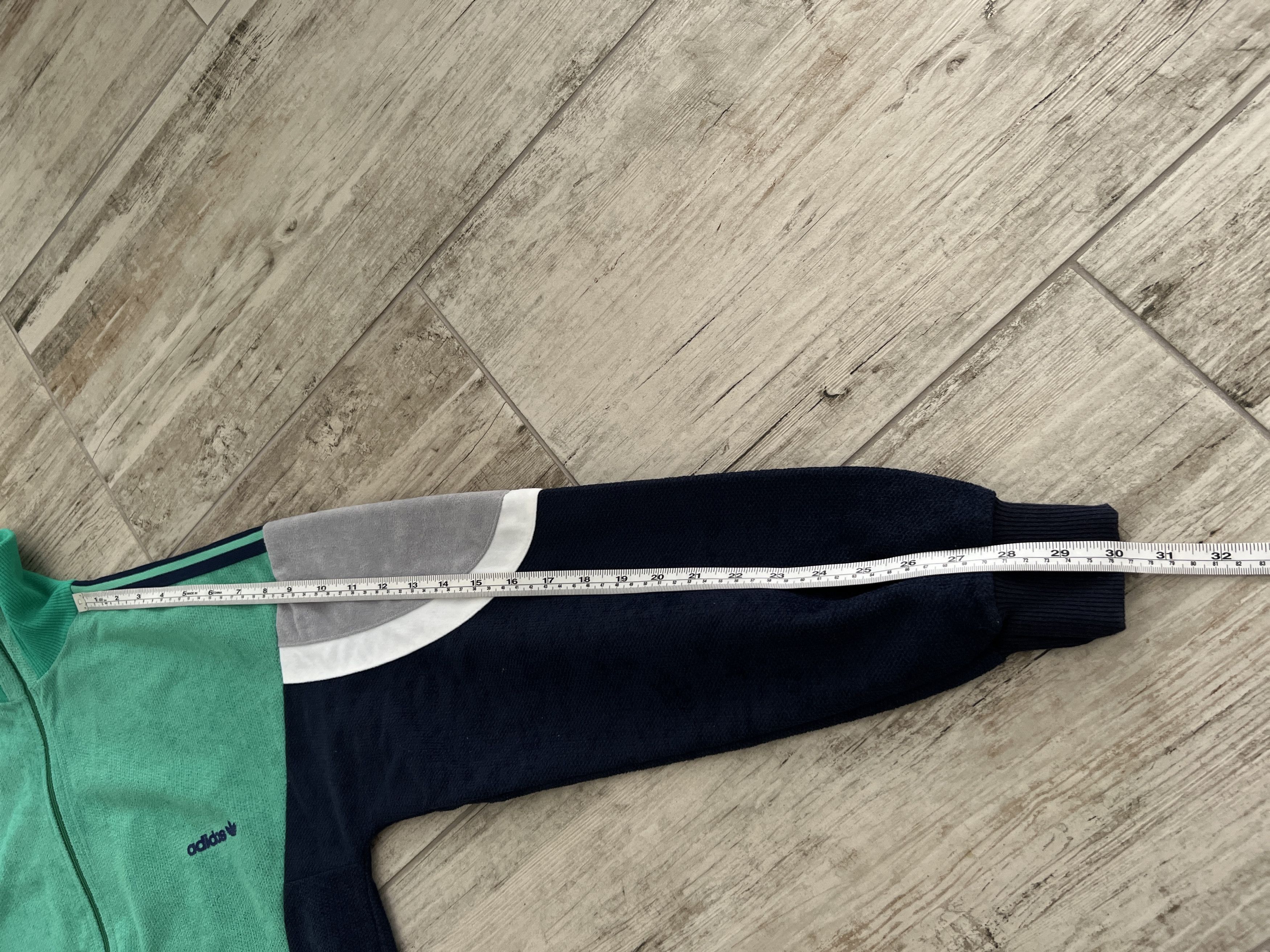 Pantalon Vintage Adidas Velours Années Y2K - Taille S/M - Couleurs Lilas/bleu - Occasion Très Bon état