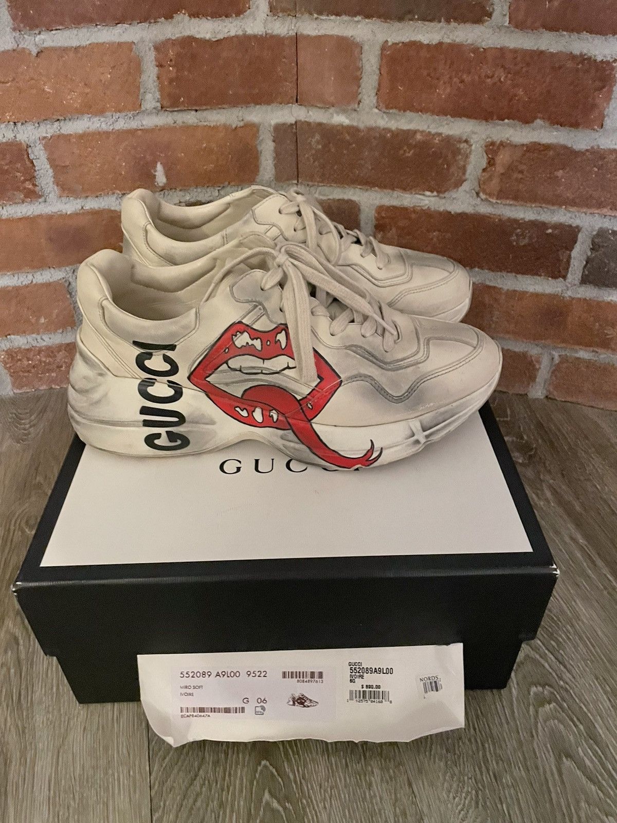 Gucci Gucci Rhyton With Mouth Print Size US 7 / EU 40 - 7 Thumbnail