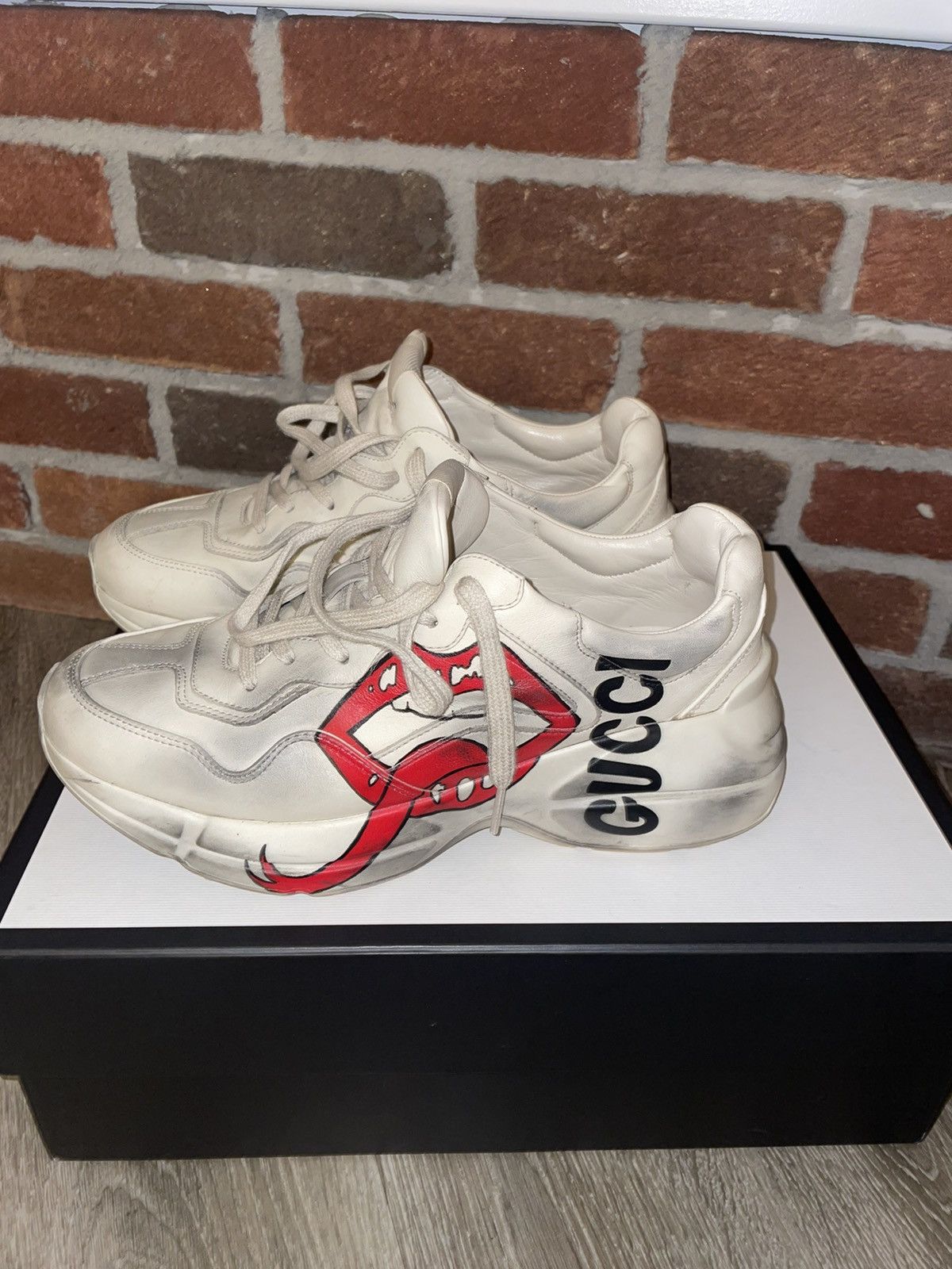 Gucci Gucci Rhyton With Mouth Print Size US 7 / EU 40 - 17 Thumbnail