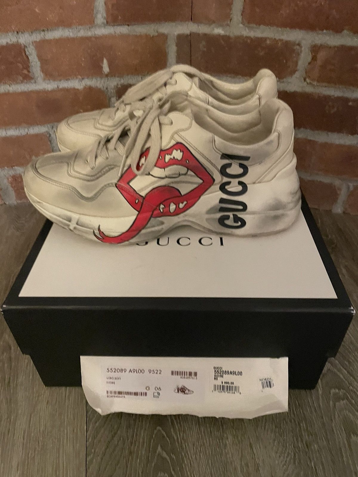 Gucci Gucci Rhyton With Mouth Print Size US 7 / EU 40 - 5 Thumbnail