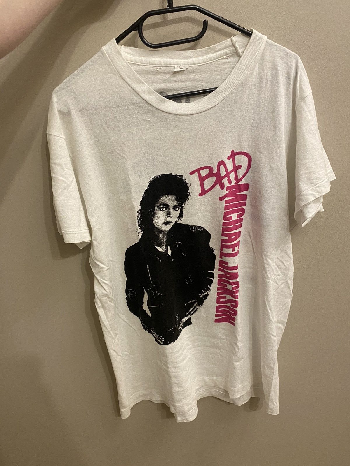 Michael Jackson Vintage rare concert tee Micheal Jackson 80s Size US M / EU 48-50 / 2 - 1 Thumbnail