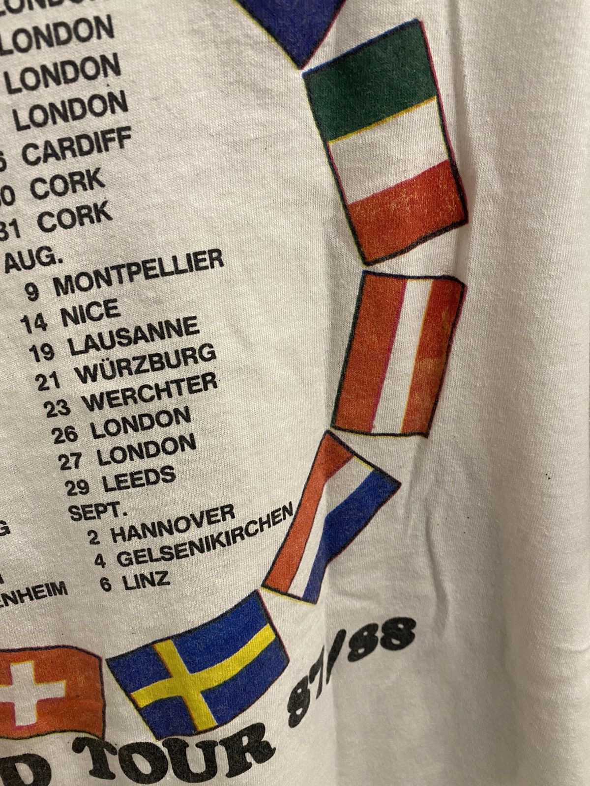 Michael Jackson Vintage rare concert tee Micheal Jackson 80s Size US M / EU 48-50 / 2 - 9 Thumbnail