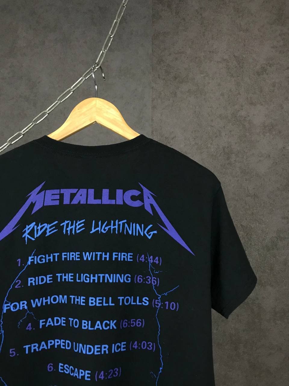 Band Tees Metallica vintage rock band overprinted tee Size US M / EU 48-50 / 2 - 6 Thumbnail
