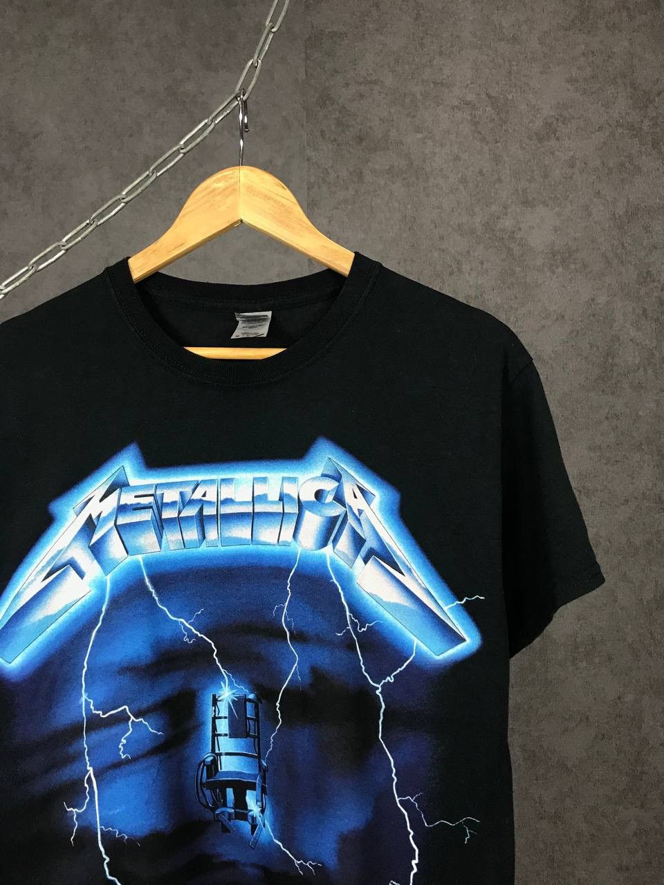 Band Tees Metallica vintage rock band overprinted tee Size US M / EU 48-50 / 2 - 2 Thumbnail