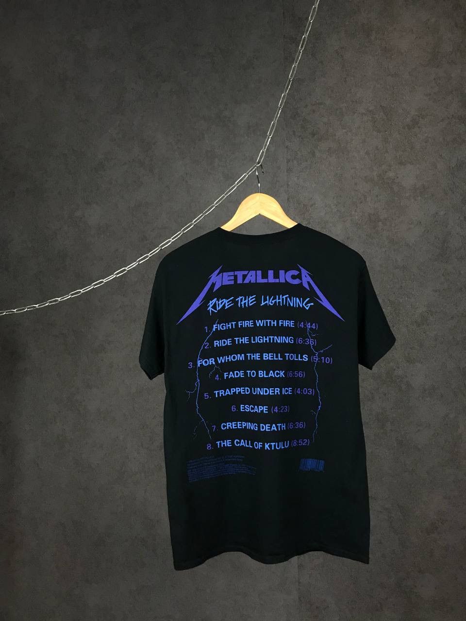 Band Tees Metallica vintage rock band overprinted tee Size US M / EU 48-50 / 2 - 5 Thumbnail