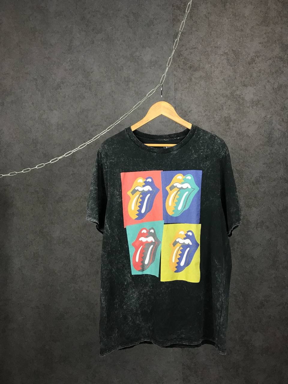 Band Tees × The Rolling Stones The Rolling Stones vintage rock band tour overprinted tee Size US L / EU 52-54 / 3 - 1 Thumbnail