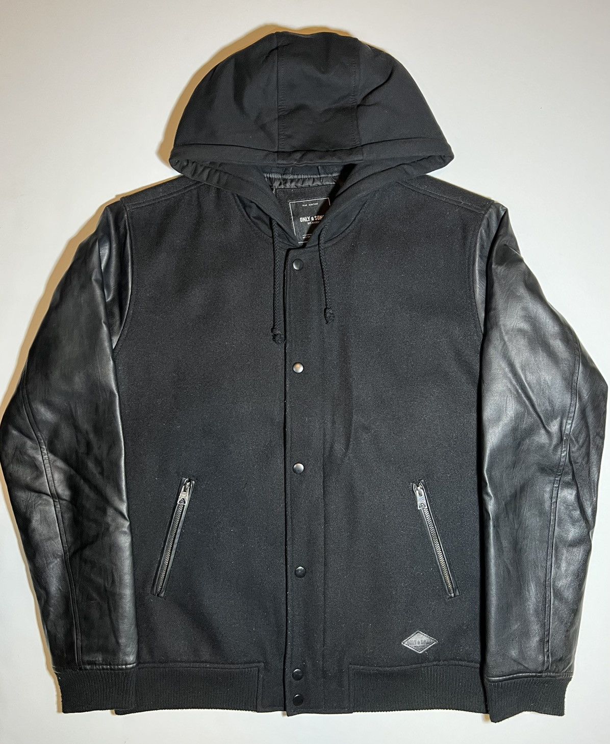 Only Sons hooded bomber