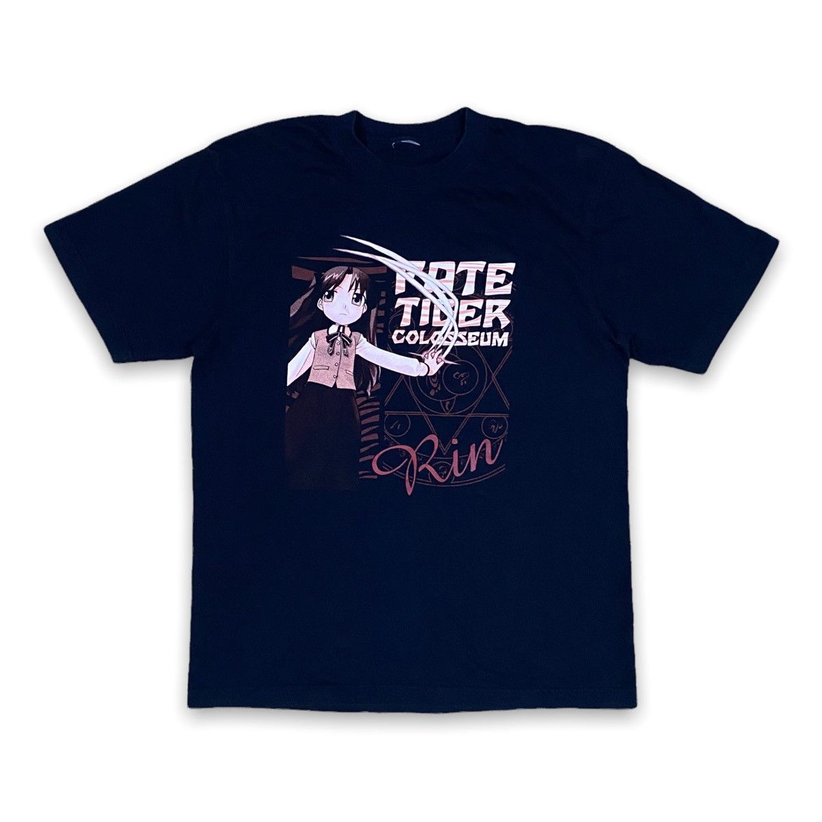 RARE FATE/TIGER COLOSSEUM RIN MANGA T SHIRT FATE SERIES