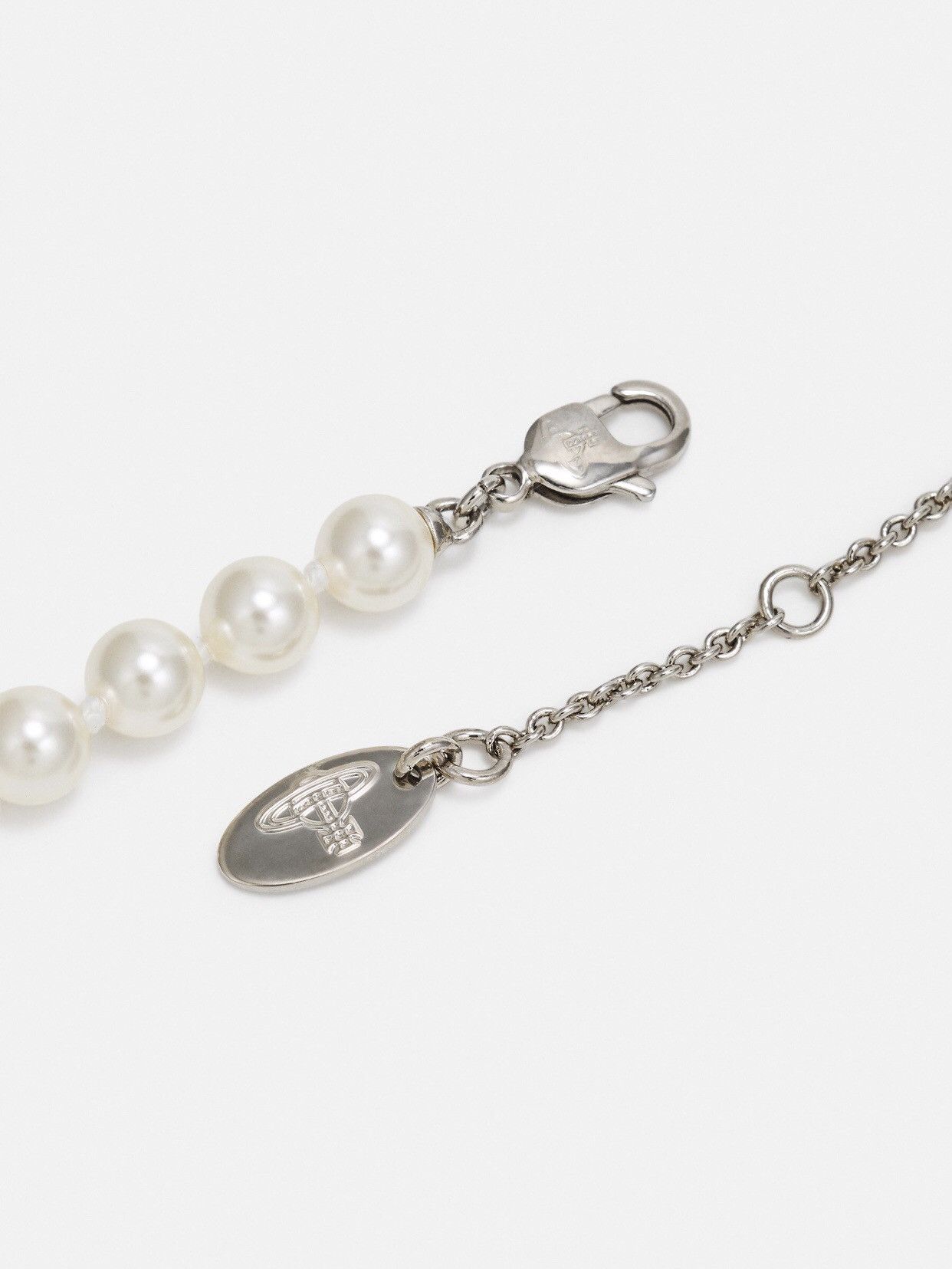 Vivienne Westwood Silver Pearls Aesthetic