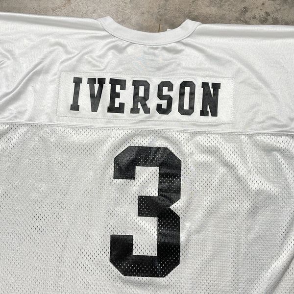 Vintage Reebok Allen Iverson Split Football Jersey (Size XL) — Roots