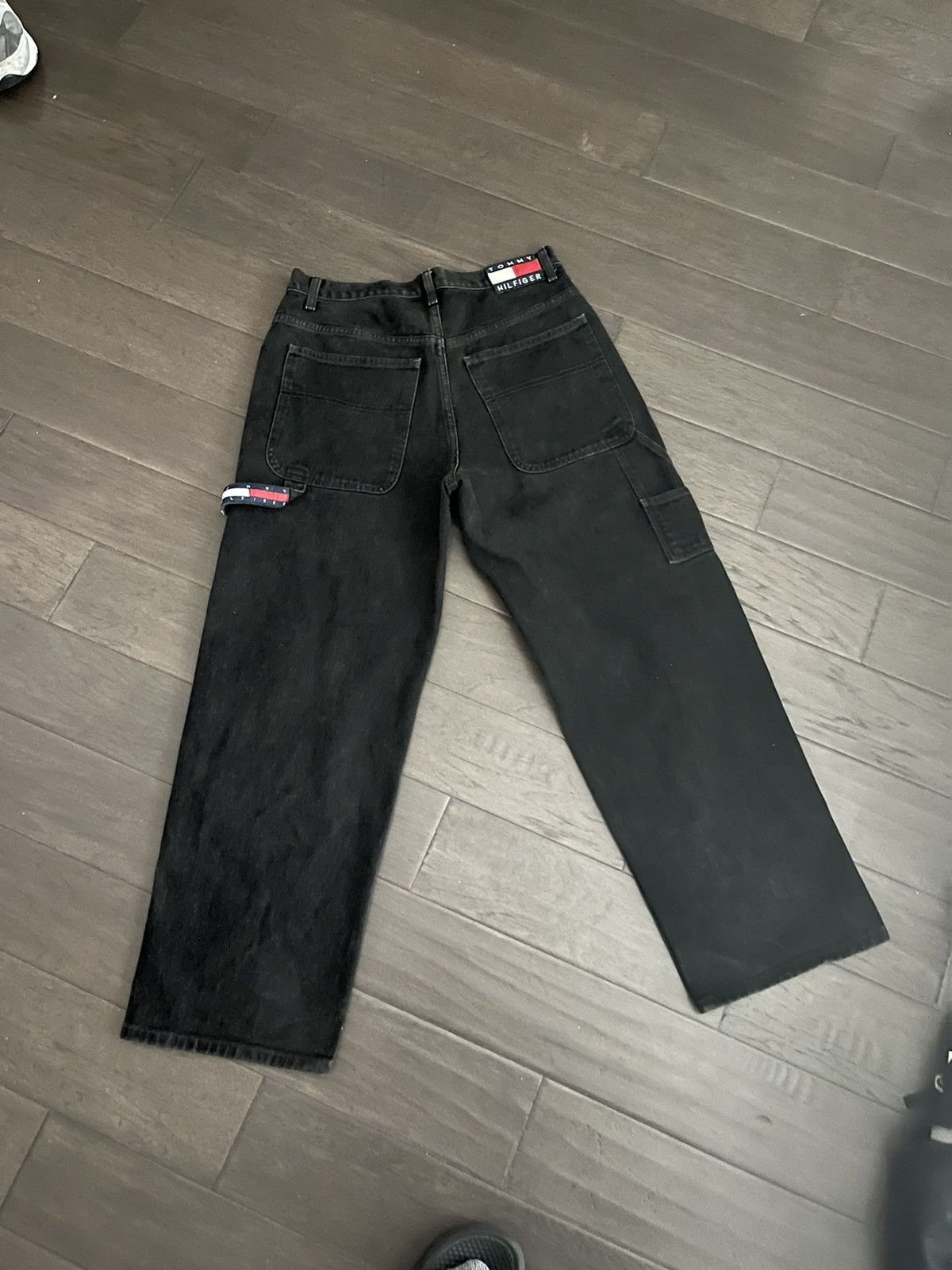 Tommy Hilfiger Vintage Tommy Hilfiger black jeans Size US 32 / EU 48 - 3 Thumbnail