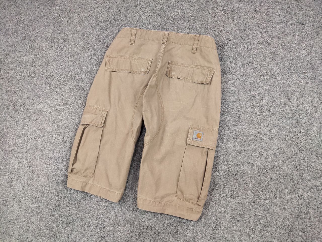 Carhartt Vintage Carhartt Wip Cargo Military Shorts Travis Scott Size US 36 / EU 52 - 3 Thumbnail