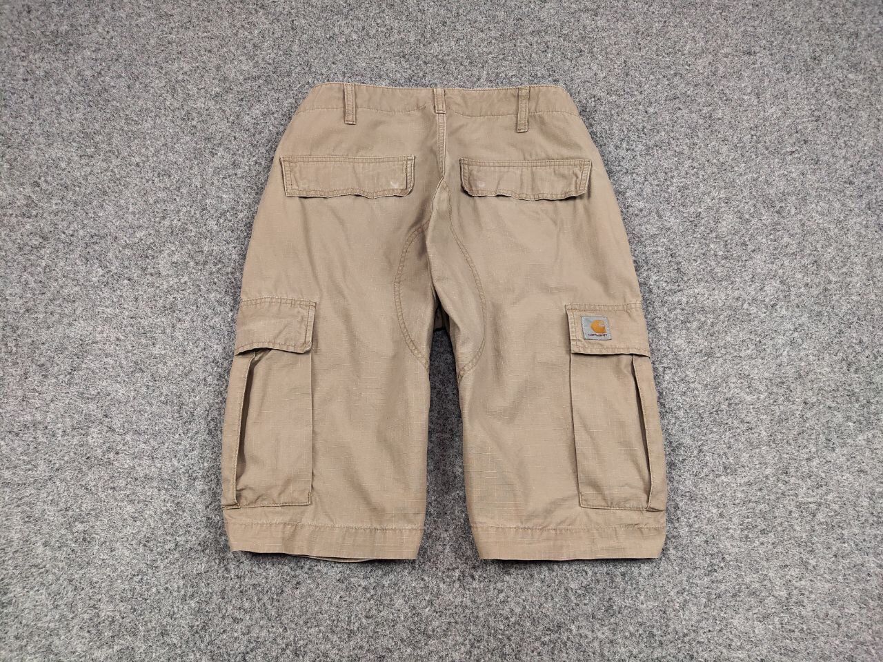 Carhartt Vintage Carhartt Wip Cargo Military Shorts Travis Scott Size US 36 / EU 52 - 2 Thumbnail