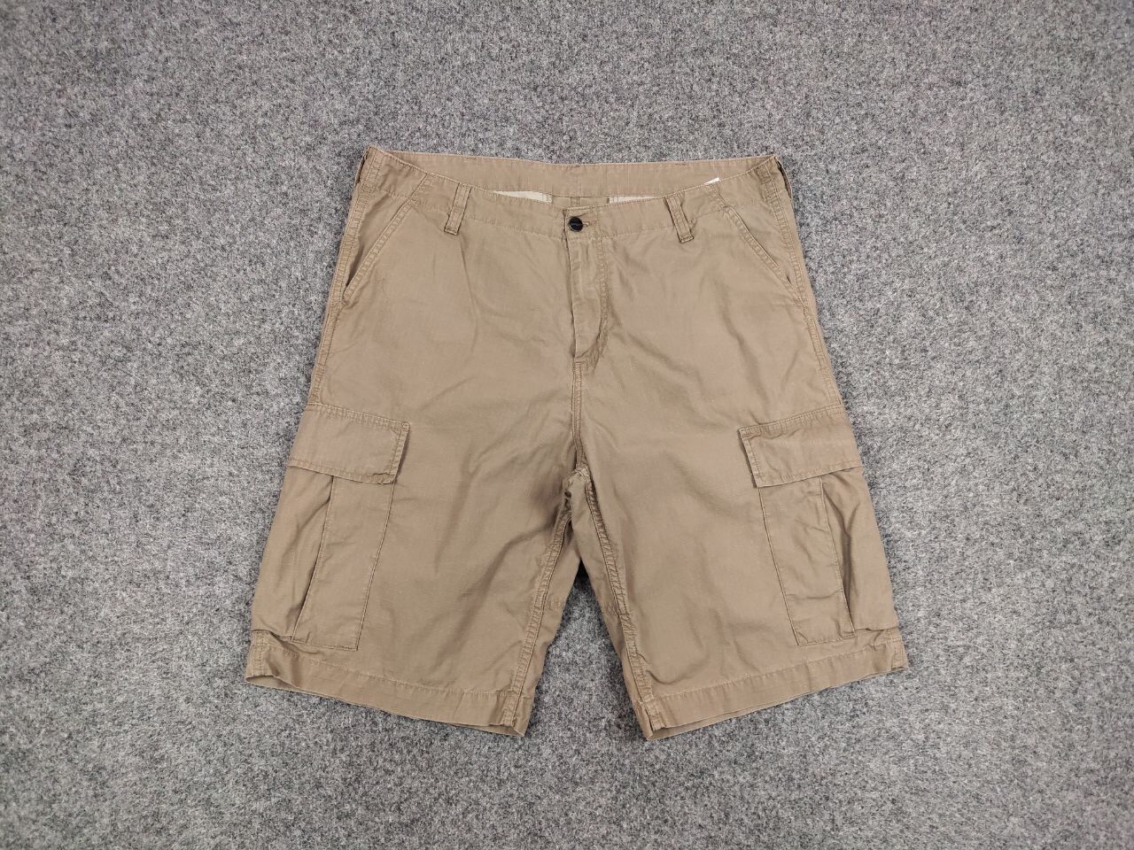 Carhartt Vintage Carhartt Wip Cargo Military Shorts Travis Scott Size US 36 / EU 52 - 8 Thumbnail