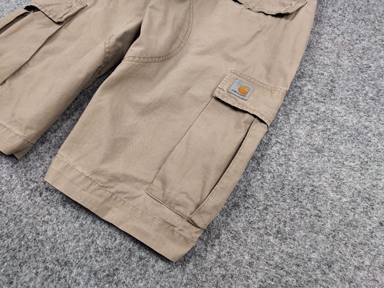 Carhartt Vintage Carhartt Wip Cargo Military Shorts Travis Scott Size US 36 / EU 52 - 4 Thumbnail
