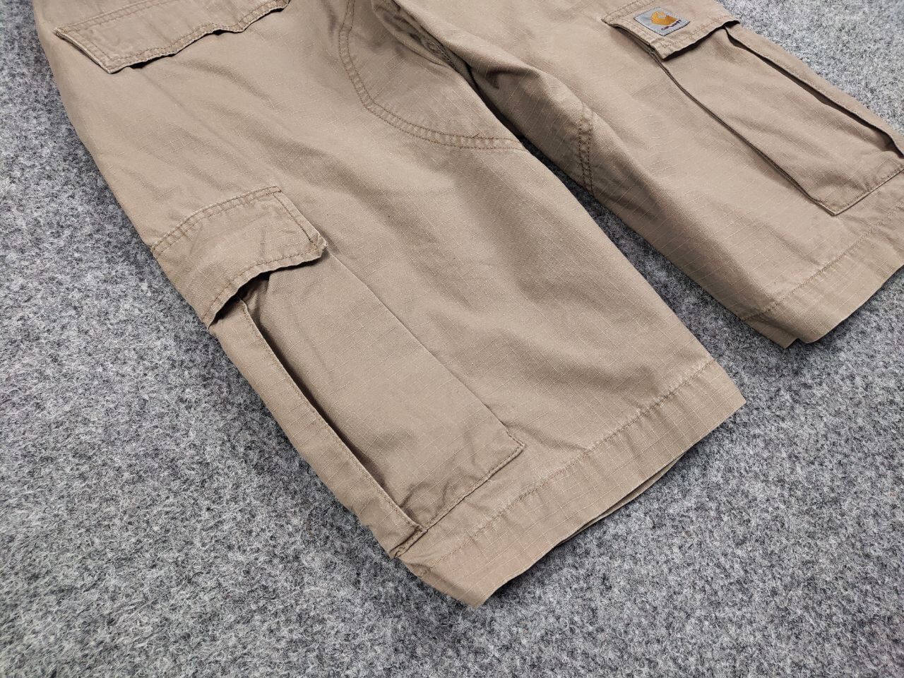Carhartt Vintage Carhartt Wip Cargo Military Shorts Travis Scott Size US 36 / EU 52 - 5 Thumbnail