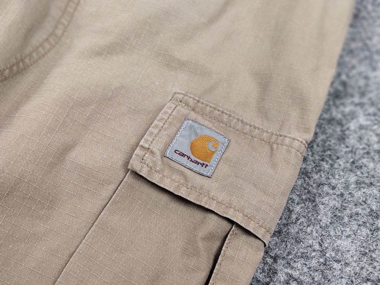 Carhartt Vintage Carhartt Wip Cargo Military Shorts Travis Scott Size US 36 / EU 52 - 7 Thumbnail