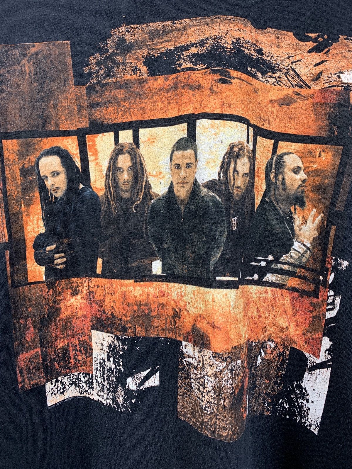 Band Tees 2002 Vintage Korn Black Double Sided Band T-Shirt Size US M / EU 48-50 / 2 - 8 Thumbnail