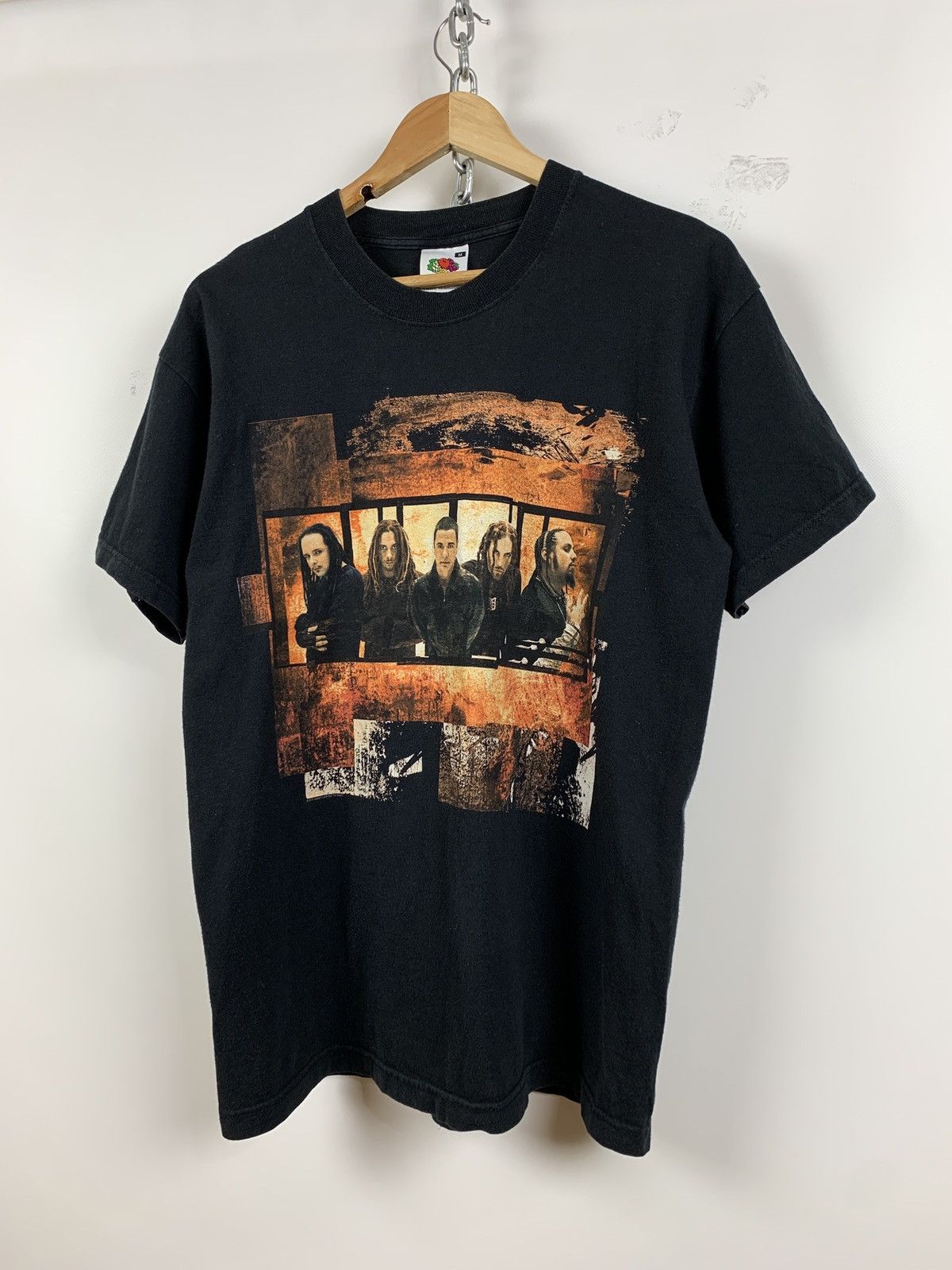 Band Tees 2002 Vintage Korn Black Double Sided Band T-Shirt Size US M / EU 48-50 / 2 - 2 Thumbnail