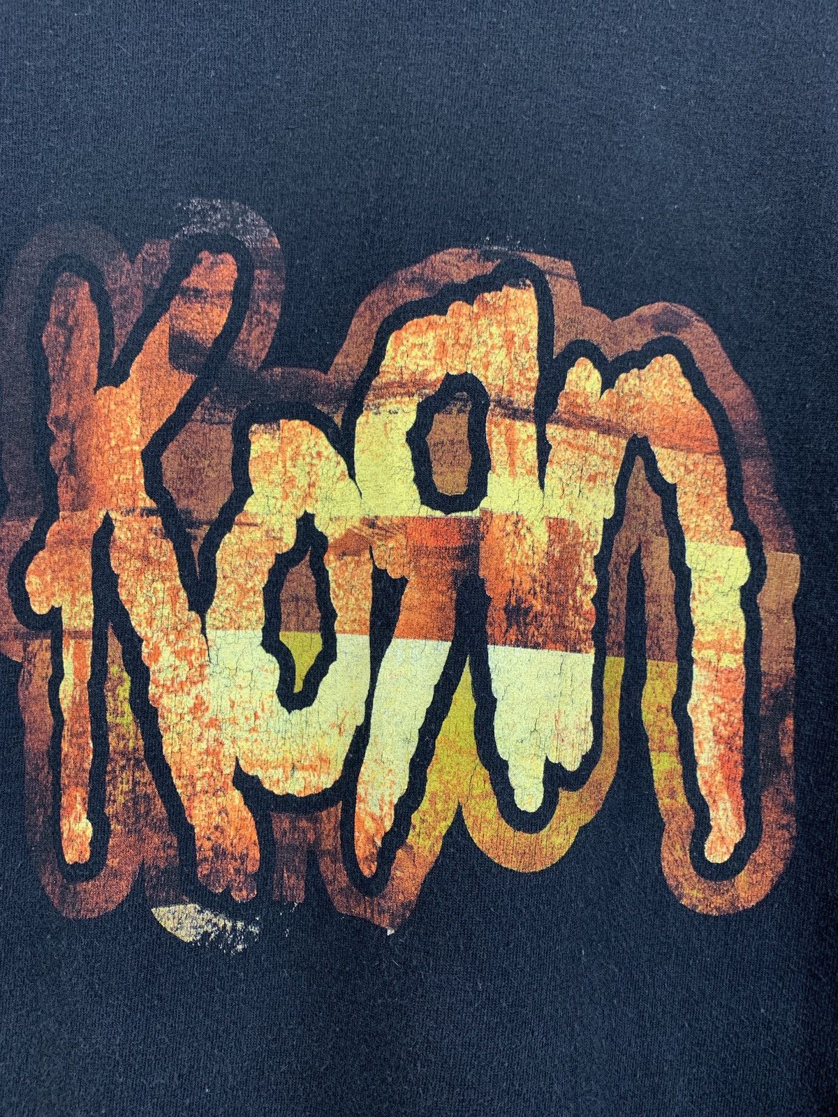 Band Tees 2002 Vintage Korn Black Double Sided Band T-Shirt Size US M / EU 48-50 / 2 - 16 Thumbnail