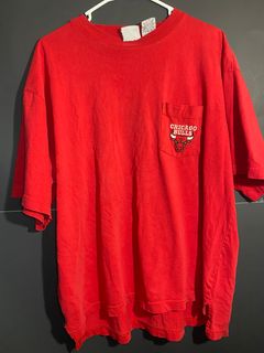 Vintage NBA - Chicago Bulls 6 Time Champions Caricature T-Shirt 1998 Medium