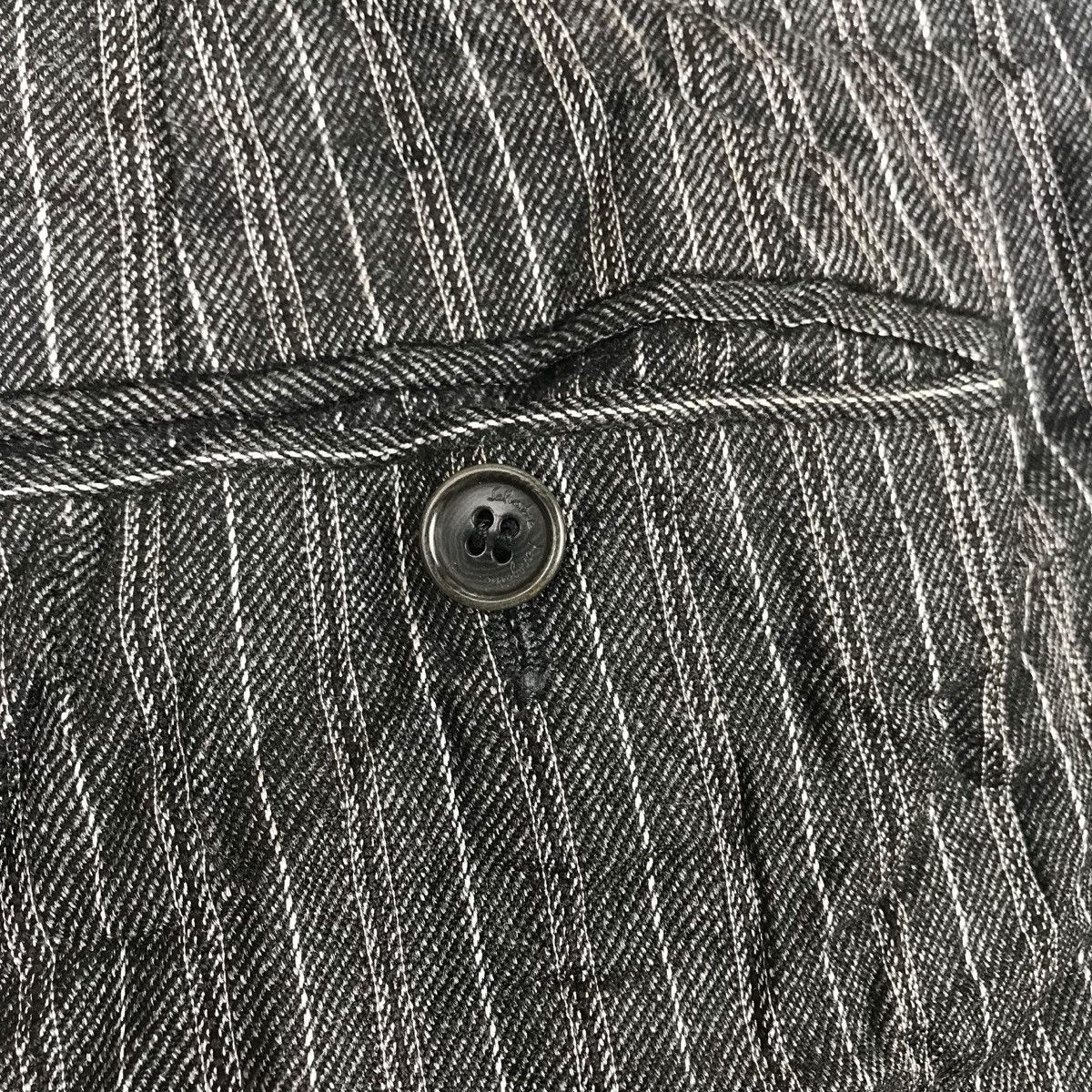 Vintage SALVATORE FERRAGAMO Wool Pants Trousers Stripes