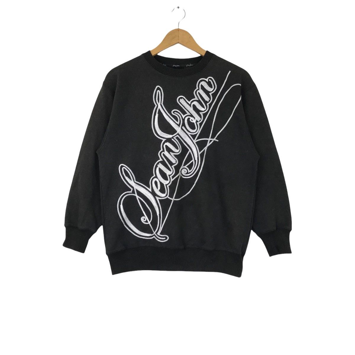 Sean John Vintage SEAN JOHN Sweatshirt Big Logo Embroidery Pullover Size US M / EU 48-50 / 2 - 1 Thumbnail