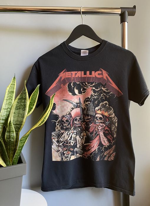 Metallica Metallica “Four Horsemen” Europe Tour 2014 T Shirt | Grailed