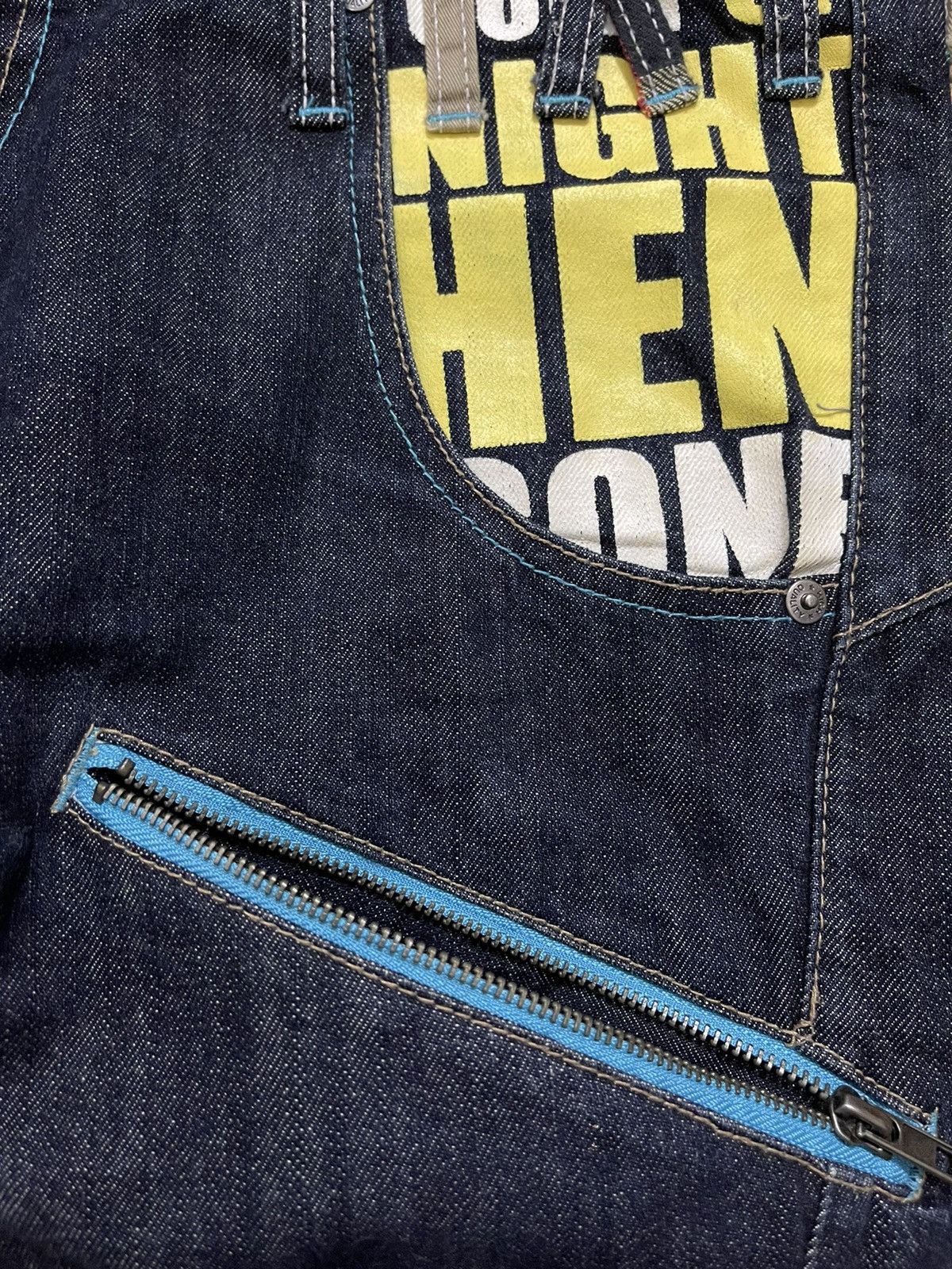 Designer × Japanese Brand Japanese Brand ANTFUI Double Waist Funky Jeans Size US 30 / EU 46 - 4 Thumbnail