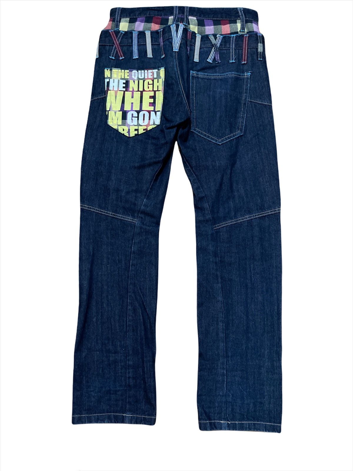Designer × Japanese Brand Japanese Brand ANTFUI Double Waist Funky Jeans Size US 30 / EU 46 - 2 Thumbnail