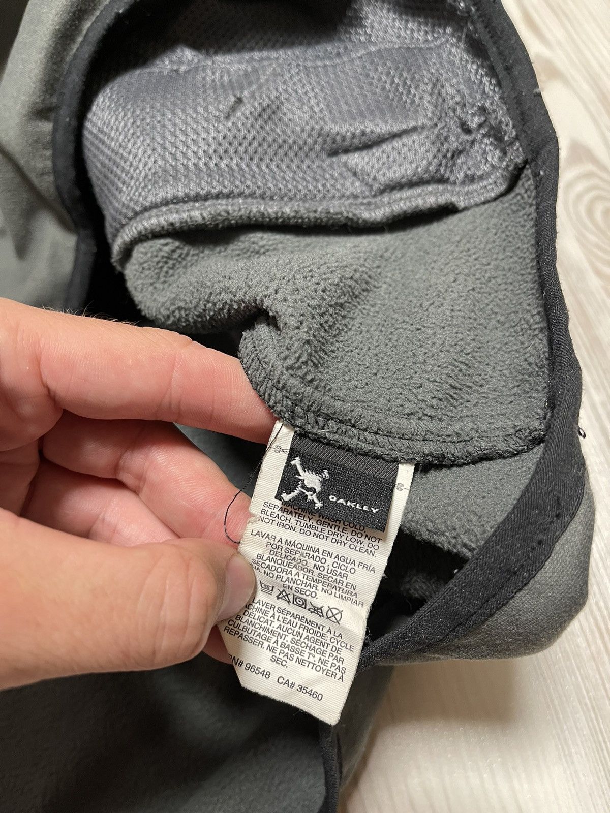 Oakley × Vintage Oakley soft shell zip jacket vintage knit inside fleece L Size US L / EU 52-54 / 3 - 7 Thumbnail