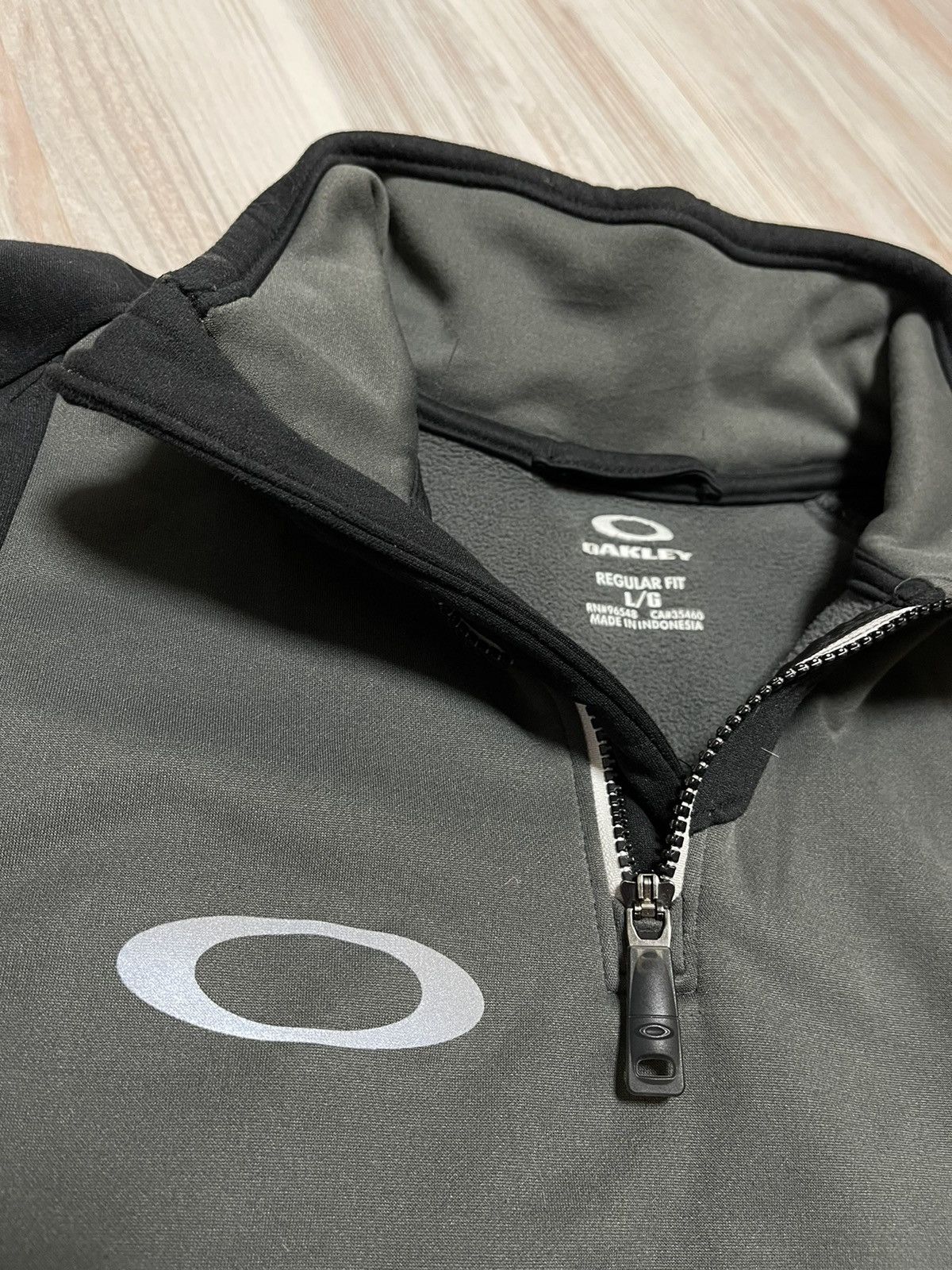 Oakley × Vintage Oakley soft shell zip jacket vintage knit inside fleece L Size US L / EU 52-54 / 3 - 2 Thumbnail