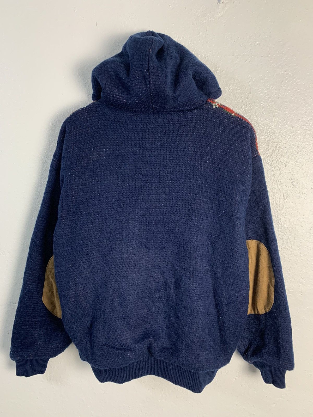 Japanese Brand Kearney House Checkered Hoodie Knitwear Jacket Size US M / EU 48-50 / 2 - 8 Thumbnail