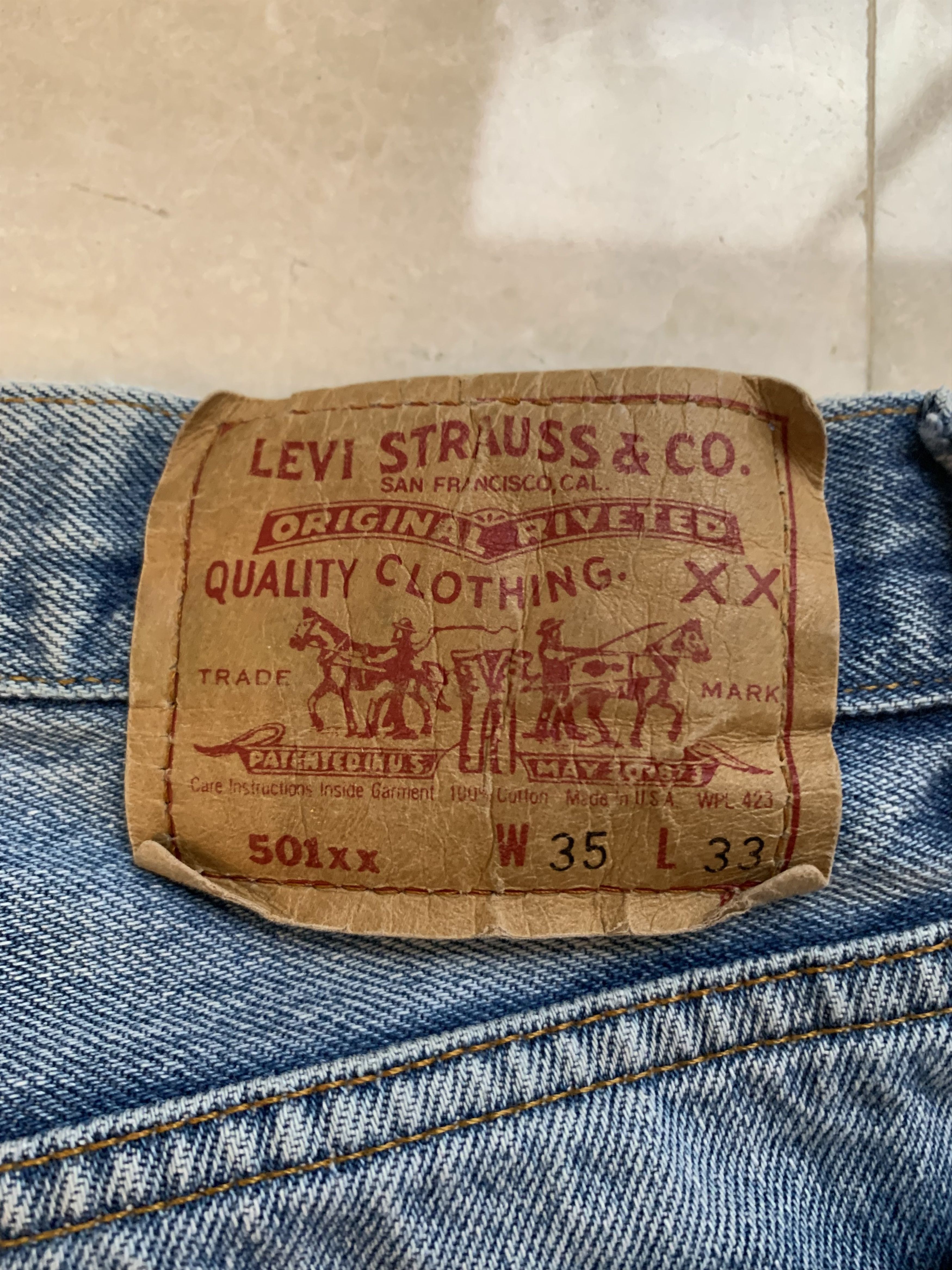Levi's Vintage Levi's 501 Size US 35 - 3 Thumbnail