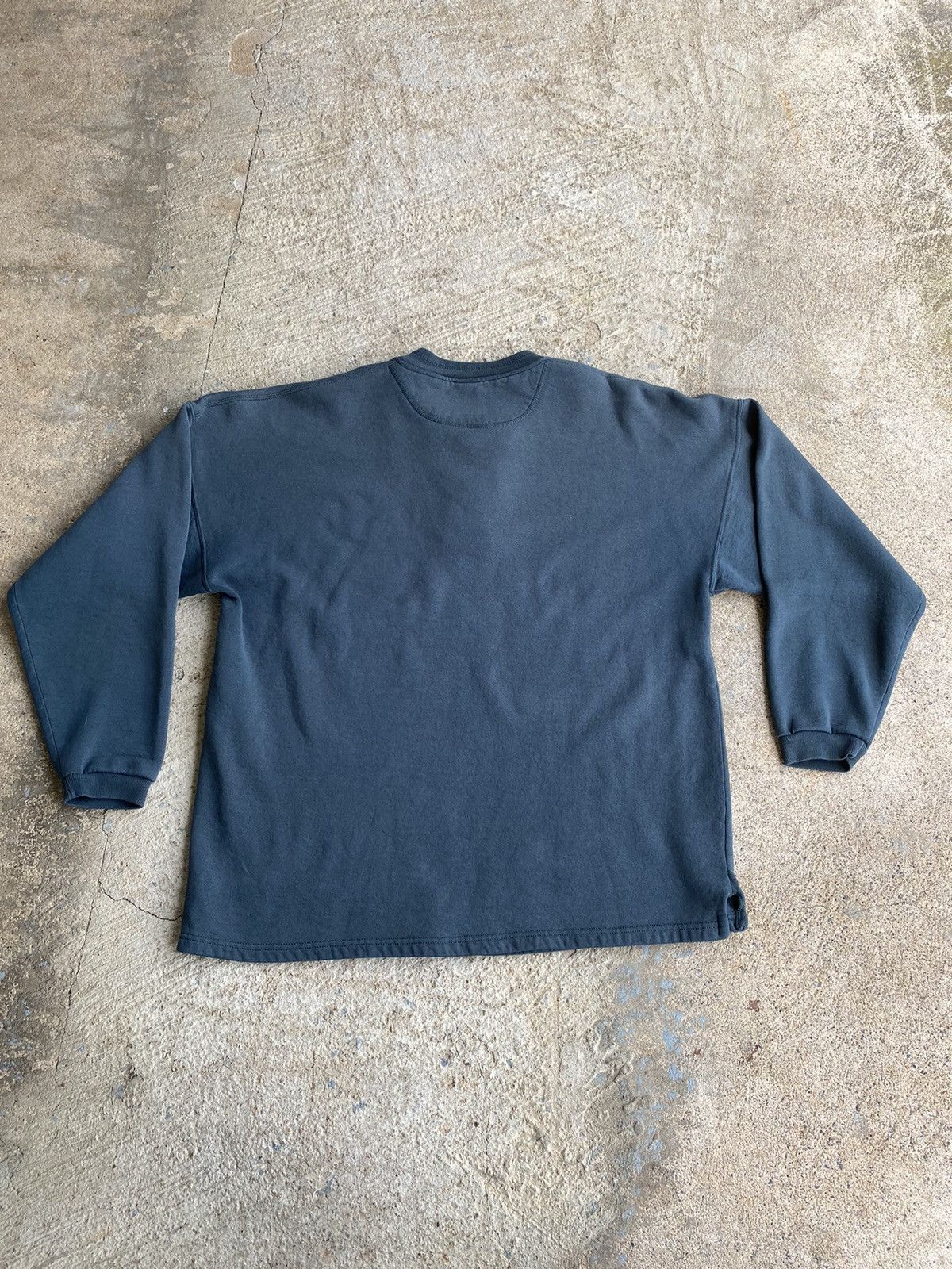 Russell Athletic × Vintage Vintage 90’s Russell Athletic Faded Grunge Button Sweatshirt Size US XL / EU 56 / 4 - 8 Thumbnail