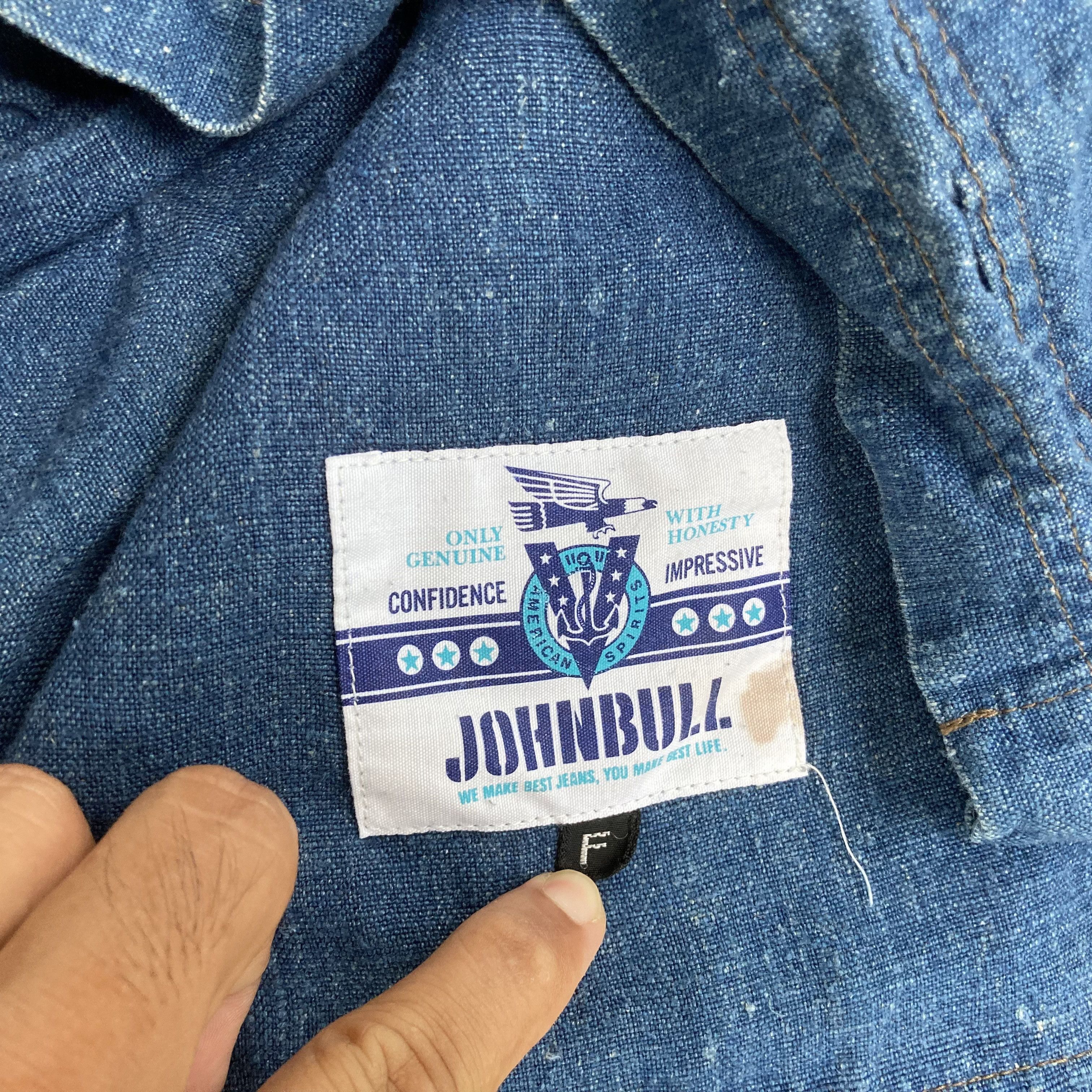 Japanese Brand × Johnbull × Vintage Vtg John Bull Workwear Pocket Japan Work Wear Army Jacket Size US XL / EU 56 / 4 - 4 Thumbnail