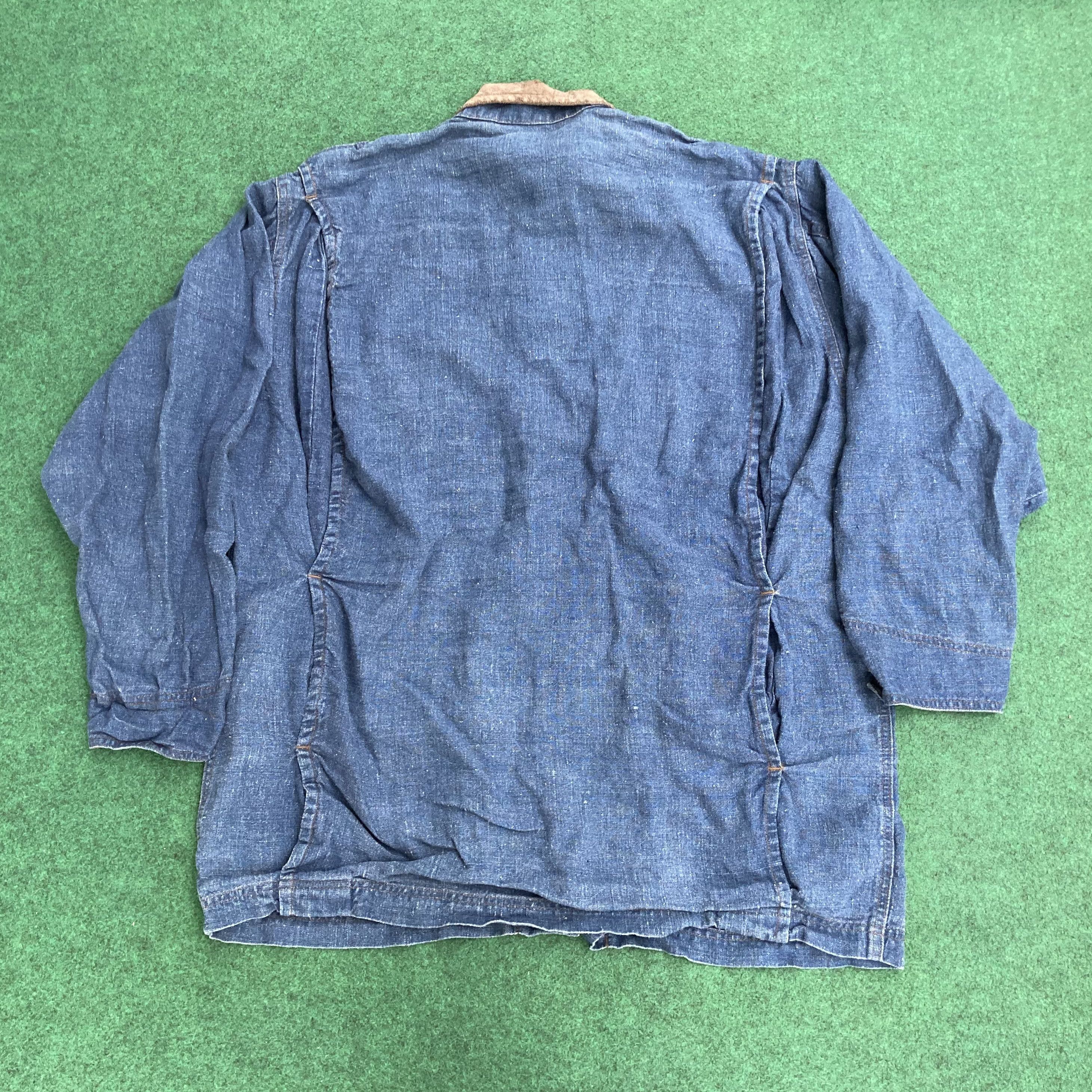 Japanese Brand × Johnbull × Vintage Vtg John Bull Workwear Pocket Japan Work Wear Army Jacket Size US XL / EU 56 / 4 - 5 Thumbnail