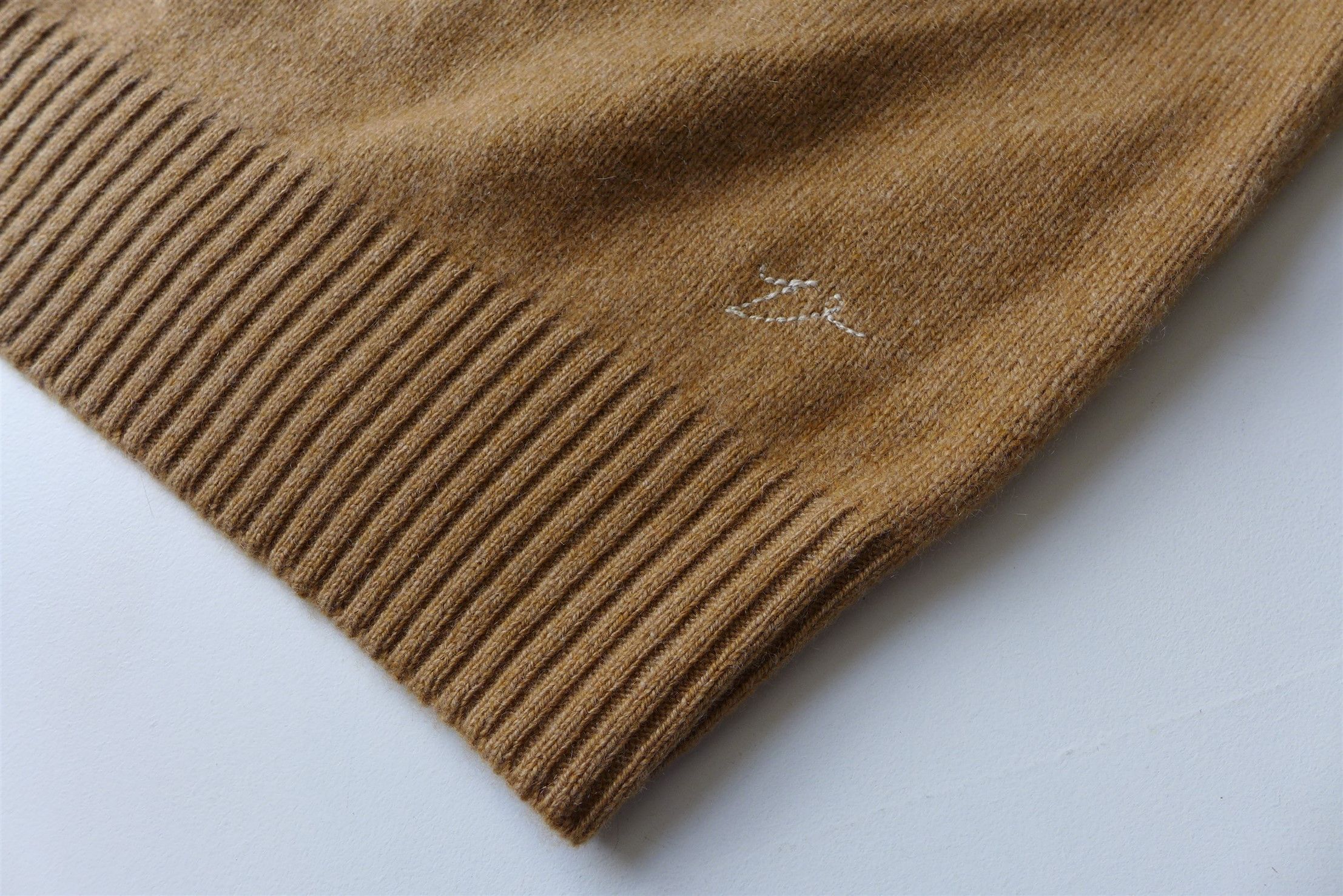 Valstar Valstar Crew Neck Sweater - Camel Cashmere Size US XXL / EU 58 / 5 - 8 Thumbnail
