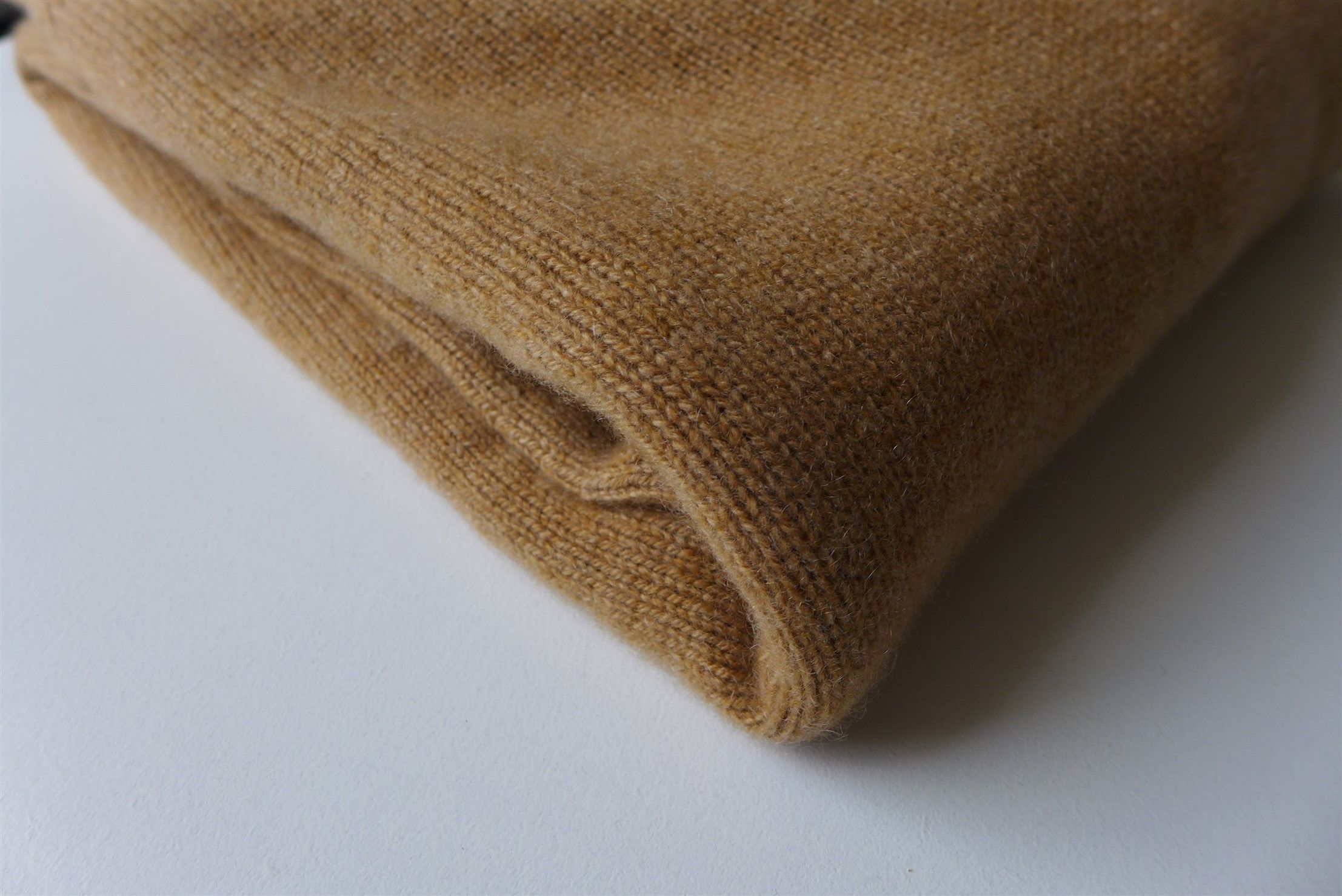 Valstar Valstar Crew Neck Sweater - Camel Cashmere Size US XXL / EU 58 / 5 - 5 Thumbnail