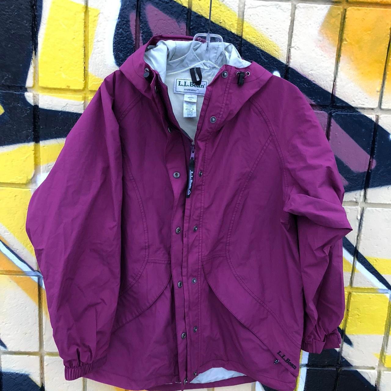L.L. Bean × Vintage Y2K Vintage LL Bean Windbreaker Jacket Raincoat hood Size US M / EU 48-50 / 2 - 2 Thumbnail