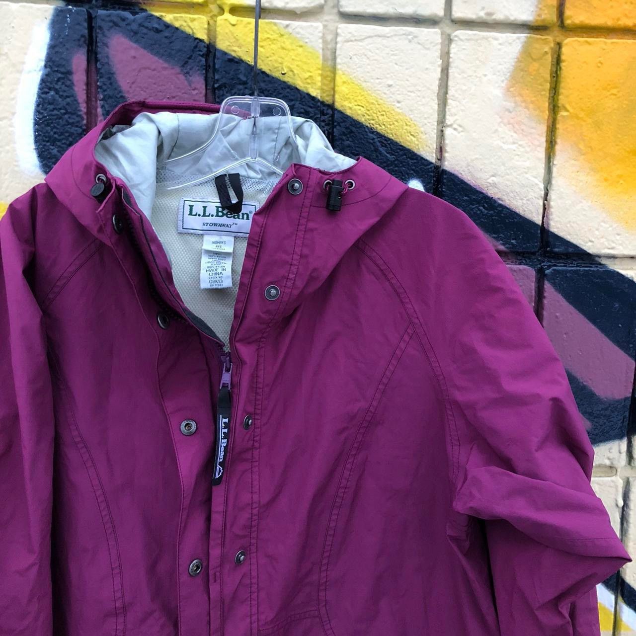 L.L. Bean × Vintage Y2K Vintage LL Bean Windbreaker Jacket Raincoat hood Size US M / EU 48-50 / 2 - 1 Thumbnail