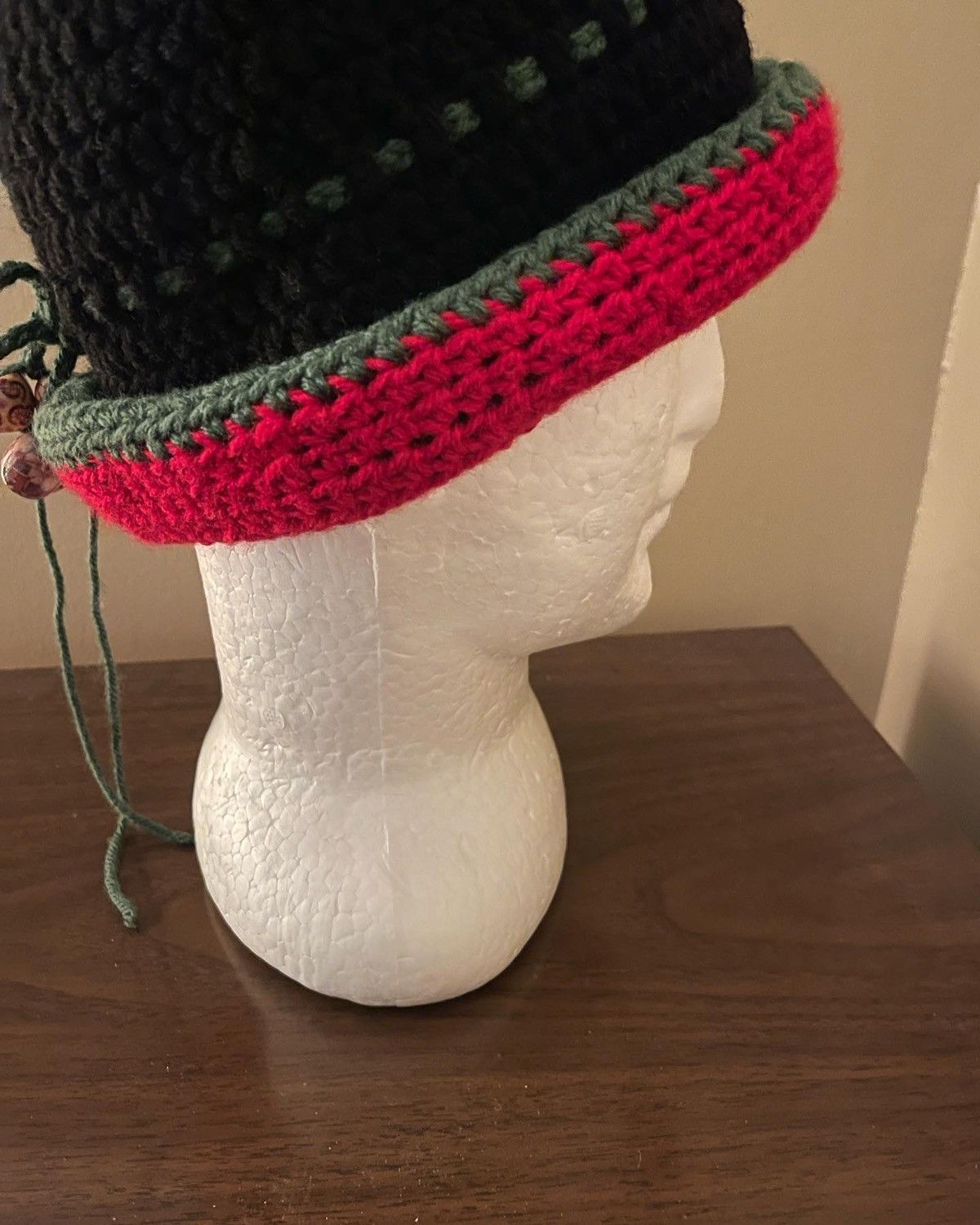 Other Handmade crocheted roll up ELLE & C hat Size ONE SIZE - 3 Thumbnail