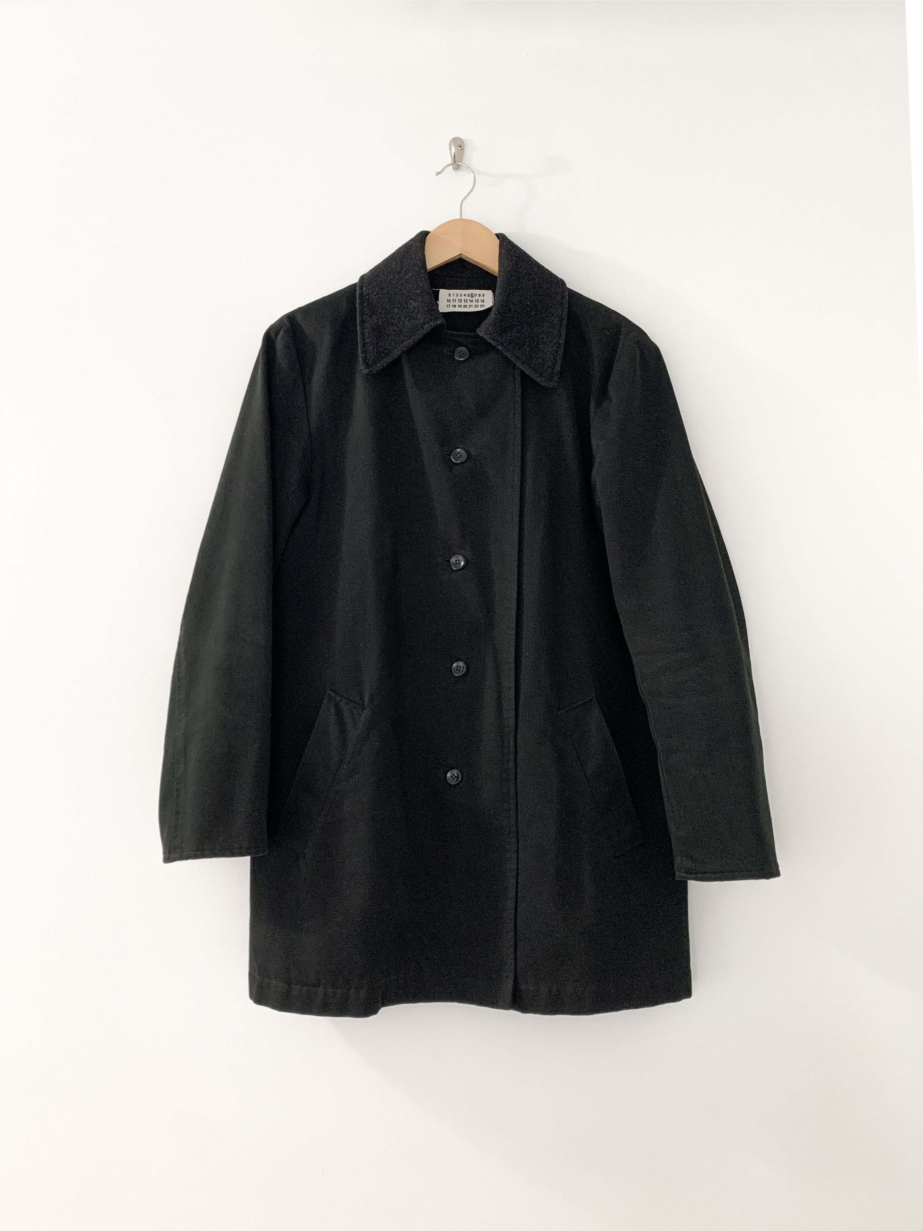 Maison Margiela Archive Moleskin Biker Coat Size US S / EU 44-46 / 1 - 1 Thumbnail