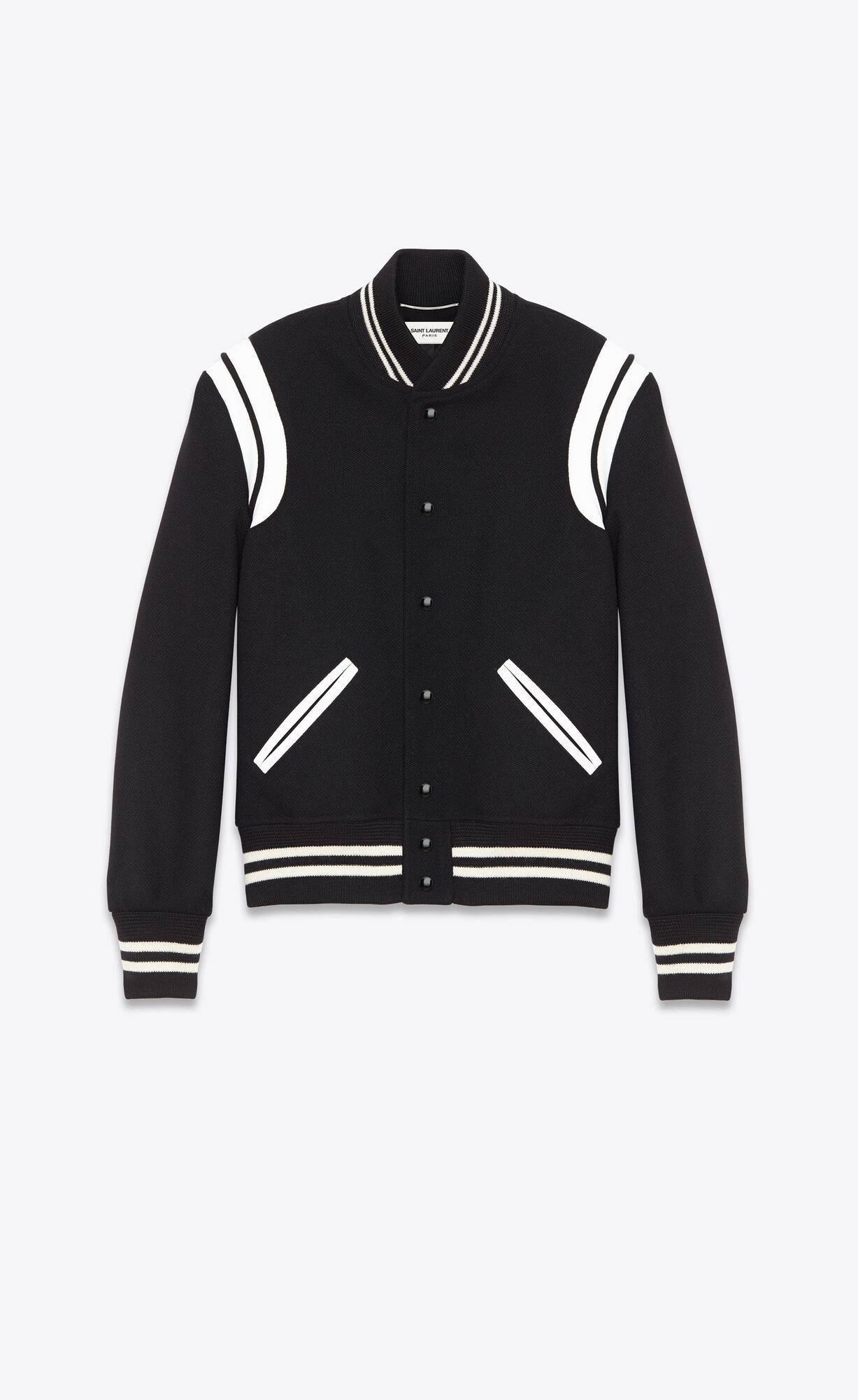 Saint Laurent Paris 46 Saint Laurent SS16 Palm Tree Teddy Jacket
